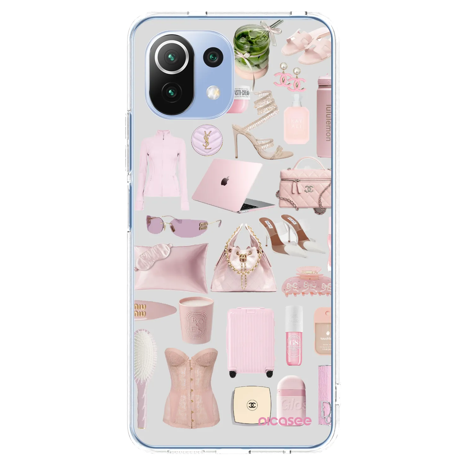 Picasee silikónový prehľadný obal pre Xiaomi 11 Lite 5G NE - Glam Babe