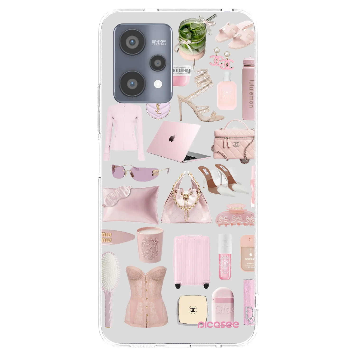 Picasee silikónový prehľadný obal pre Realme 9 Pro 5G - Glam Babe