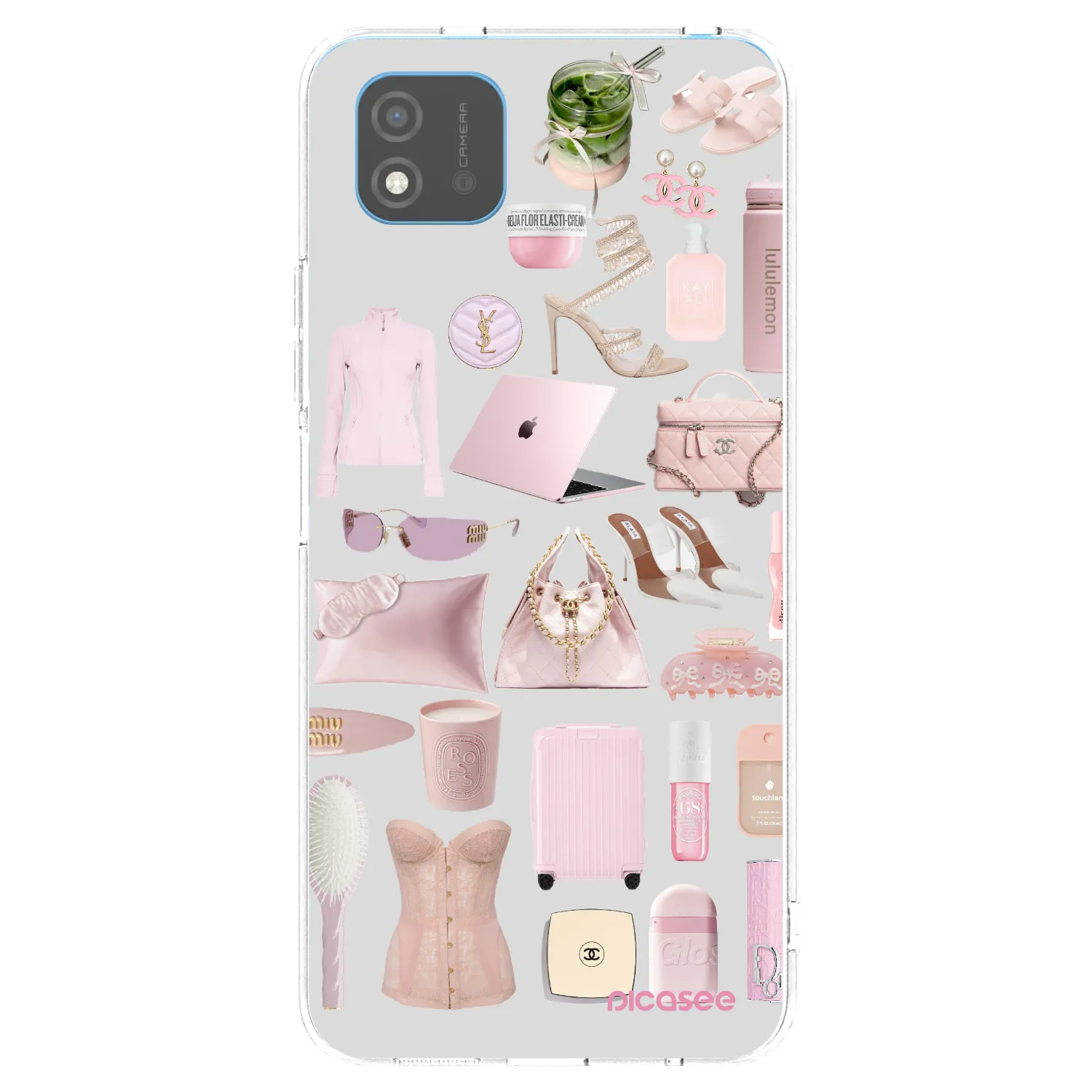 Picasee silikónový prehľadný obal pre Realme C11 (2021) - Glam Babe