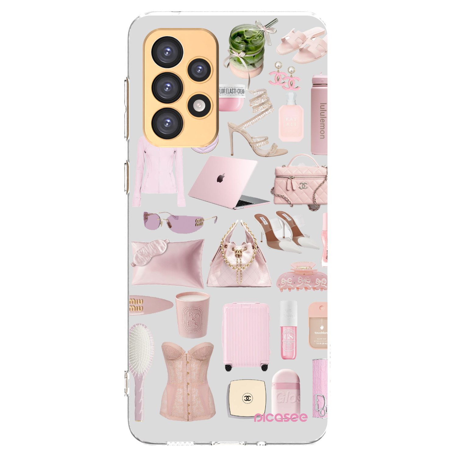 Picasee silikónový prehľadný obal pre Samsung Galaxy A33 5G A336 - Glam Babe