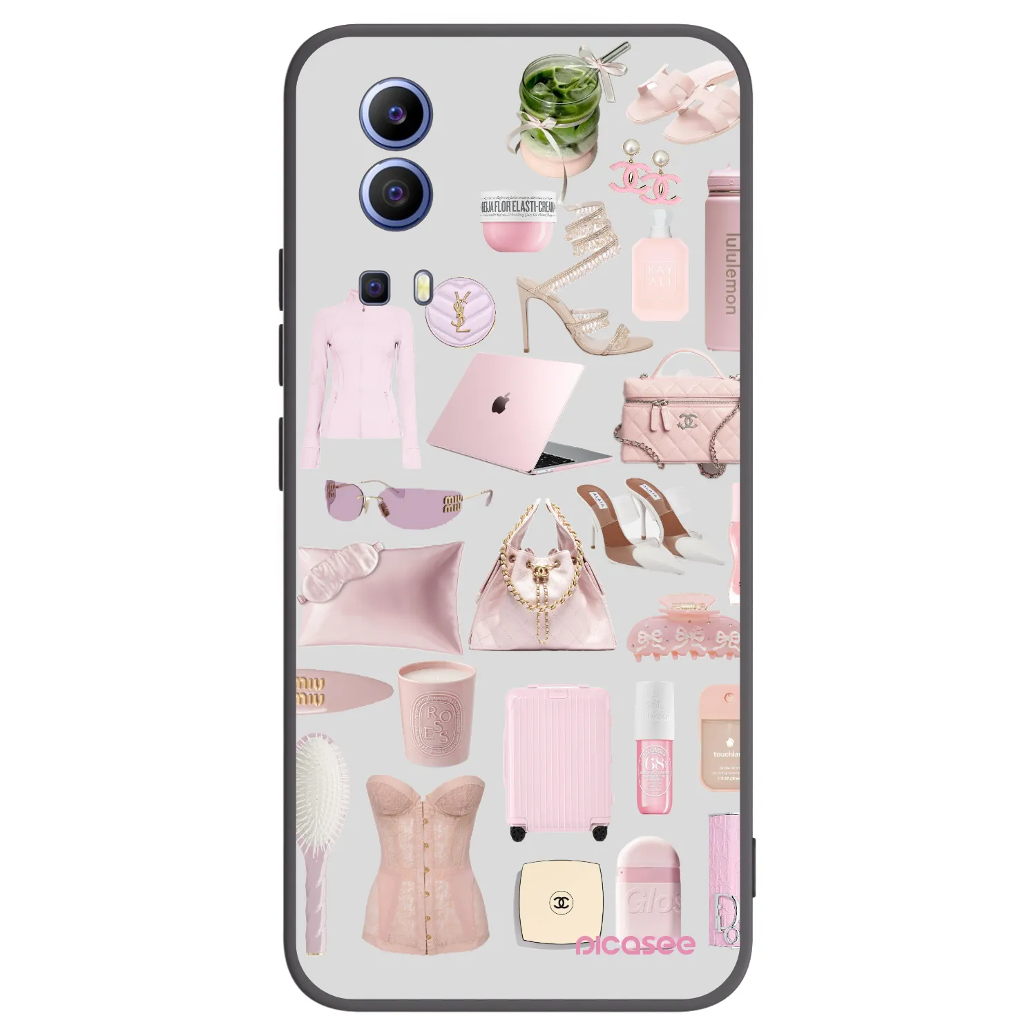Picasee silikónový čierny obal pre Vivo Y52 5G - Glam Babe