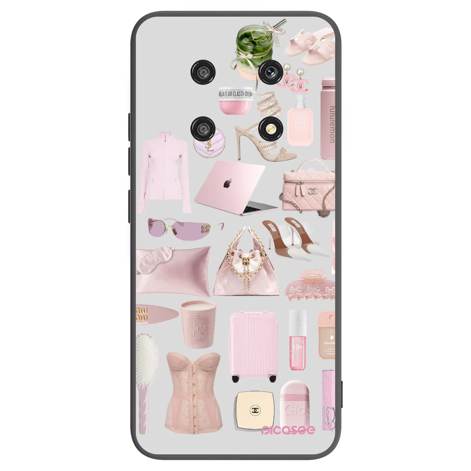 Picasee silikónový čierny obal pre Honor Magic4 Lite 5G - Glam Babe