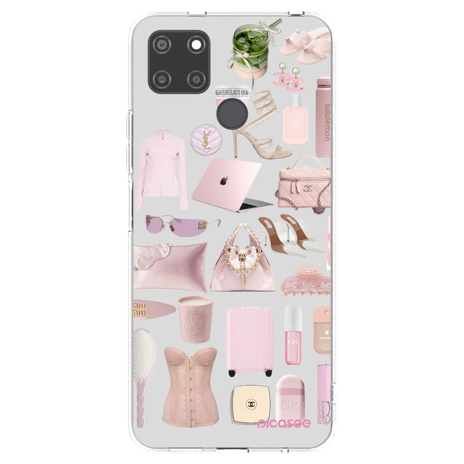 Picasee silikónový prehľadný obal pre Realme C21Y - Glam Babe