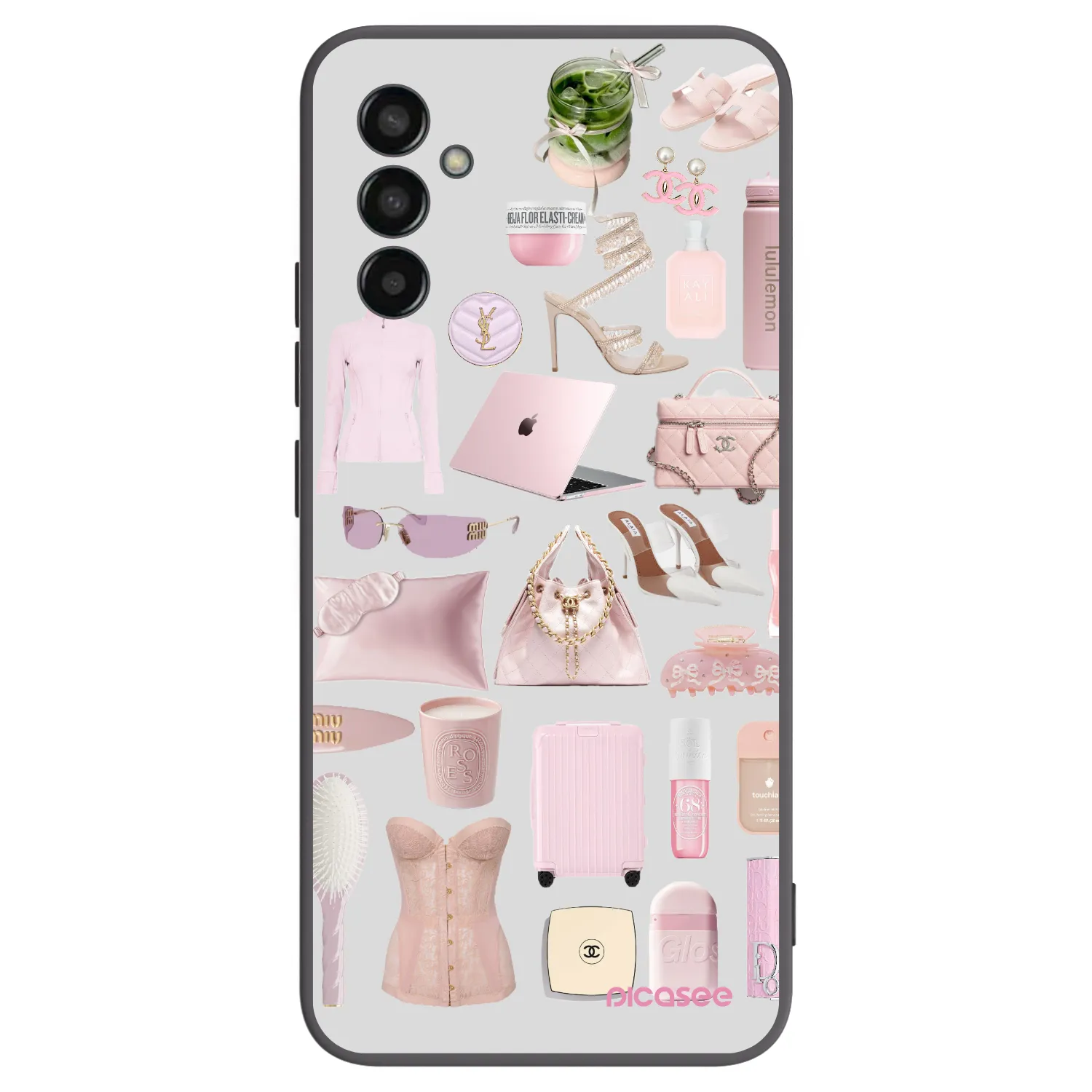 Picasee silikónový čierny obal pre Samsung Galaxy M13 M135F - Glam Babe