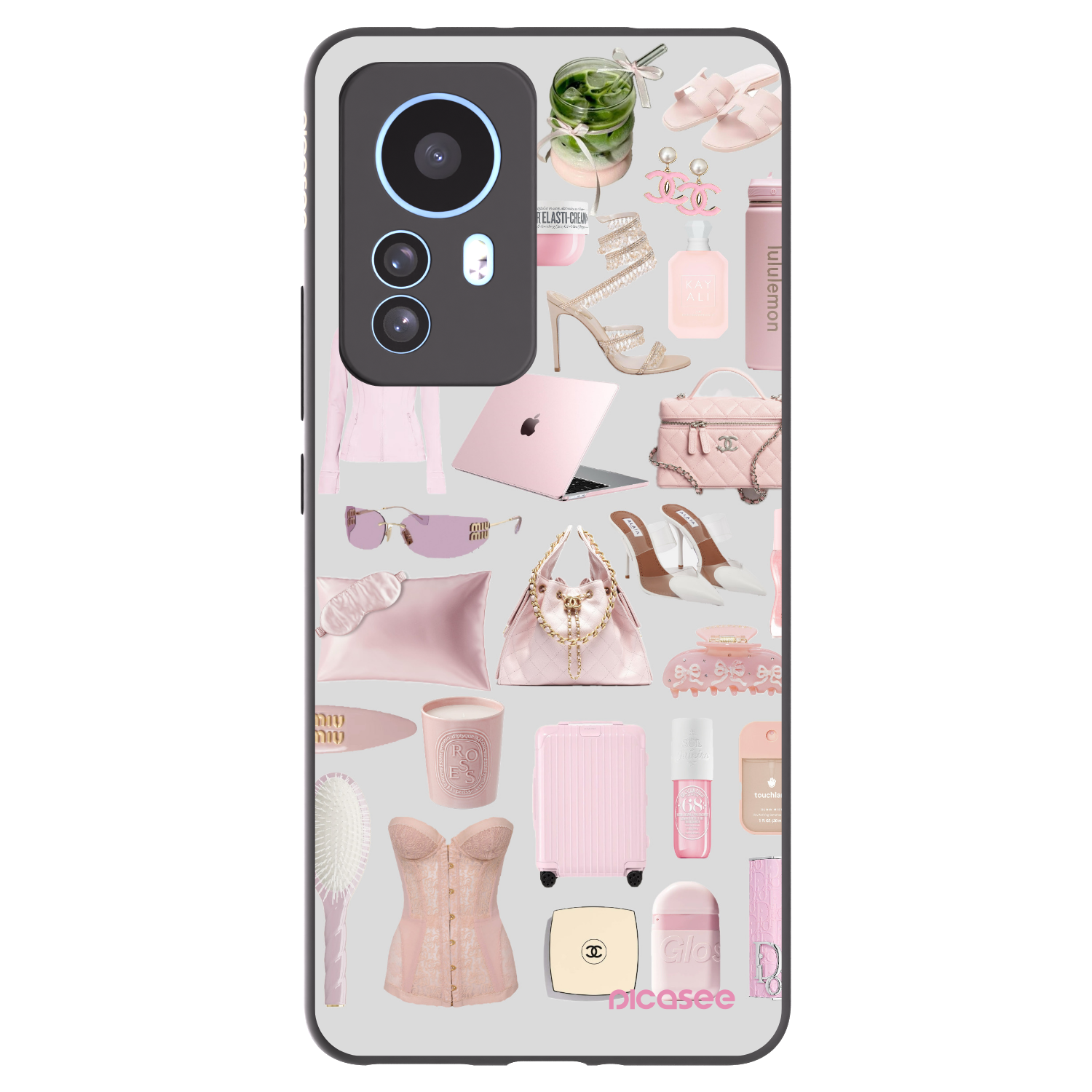 Picasee silikónový čierny obal pre Xiaomi 12T Pro - Glam Babe