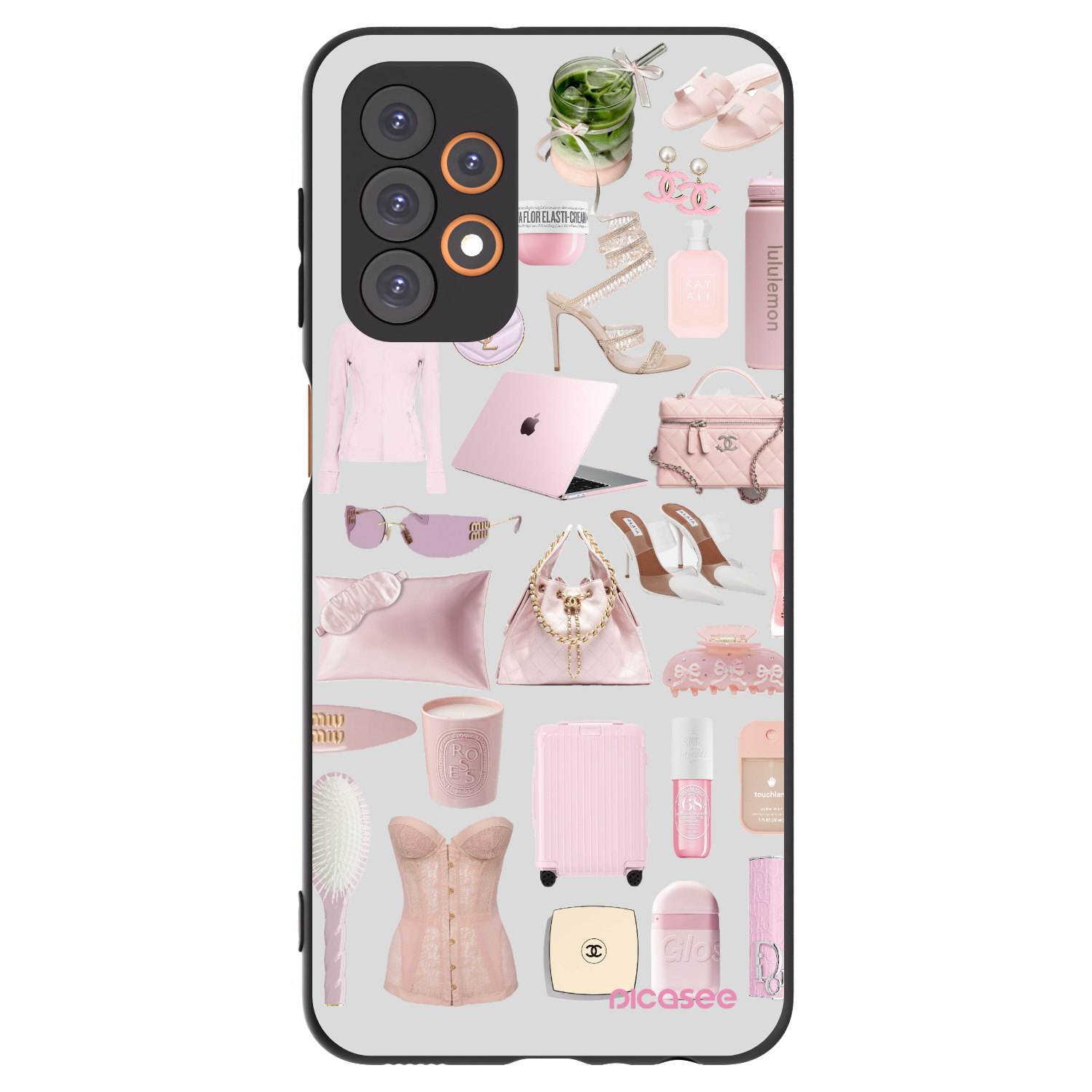 Picasee silikónový čierny obal pre Samsung Galaxy A23 A235F 4G - Glam Babe