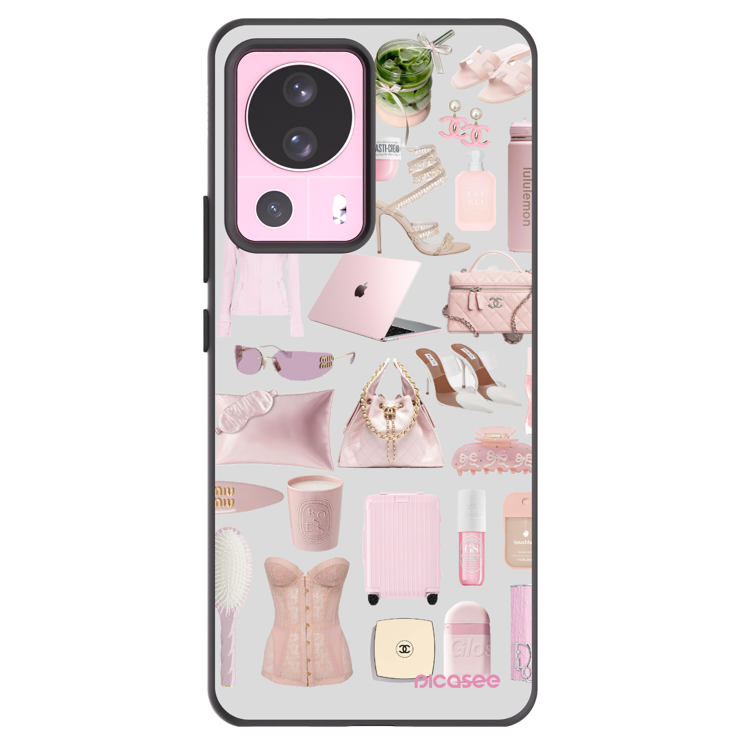 Picasee silikónový čierny obal pre Xiaomi 13 Lite - Glam Babe
