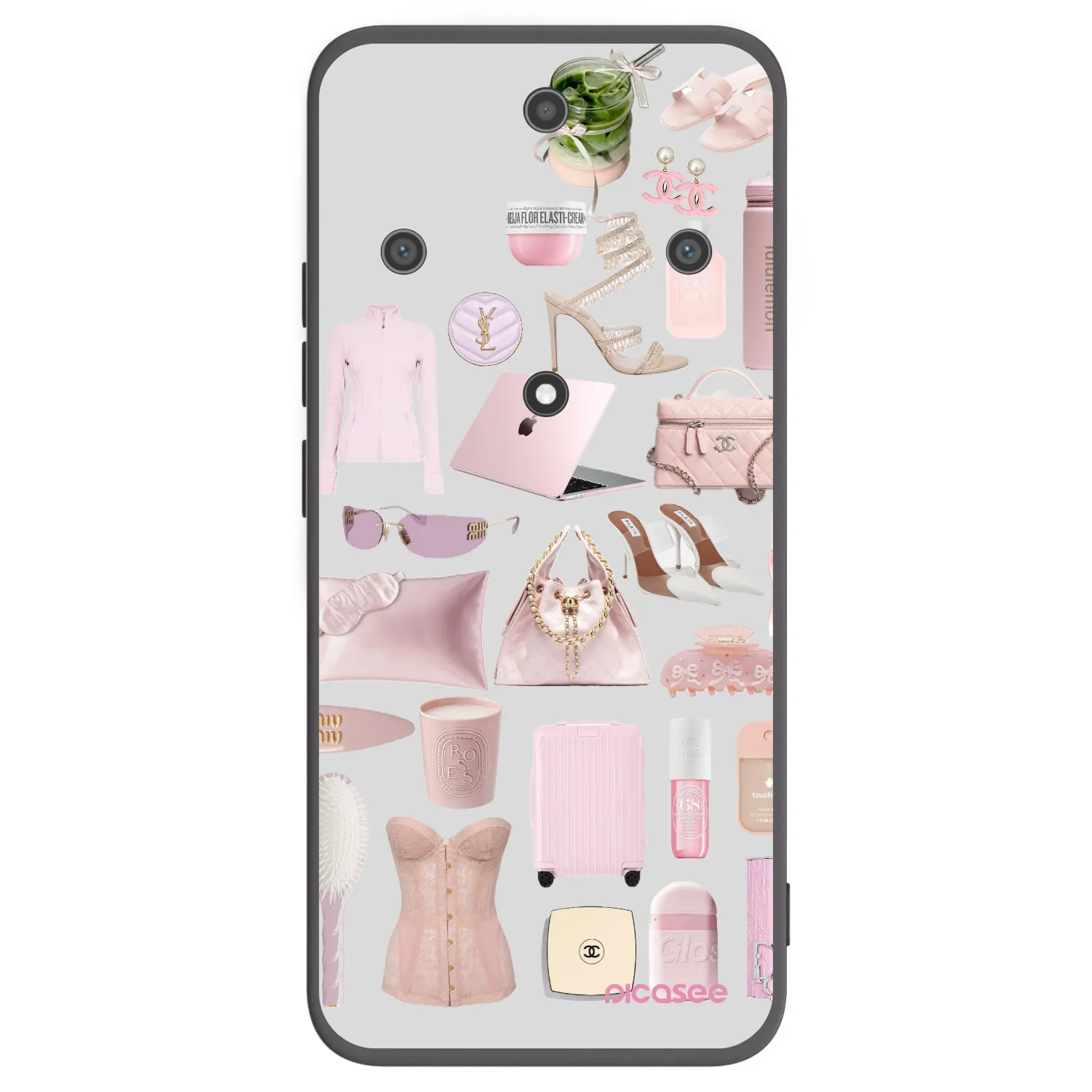 Picasee silikónový čierny obal pre Honor Magic5 Lite 5G - Glam Babe
