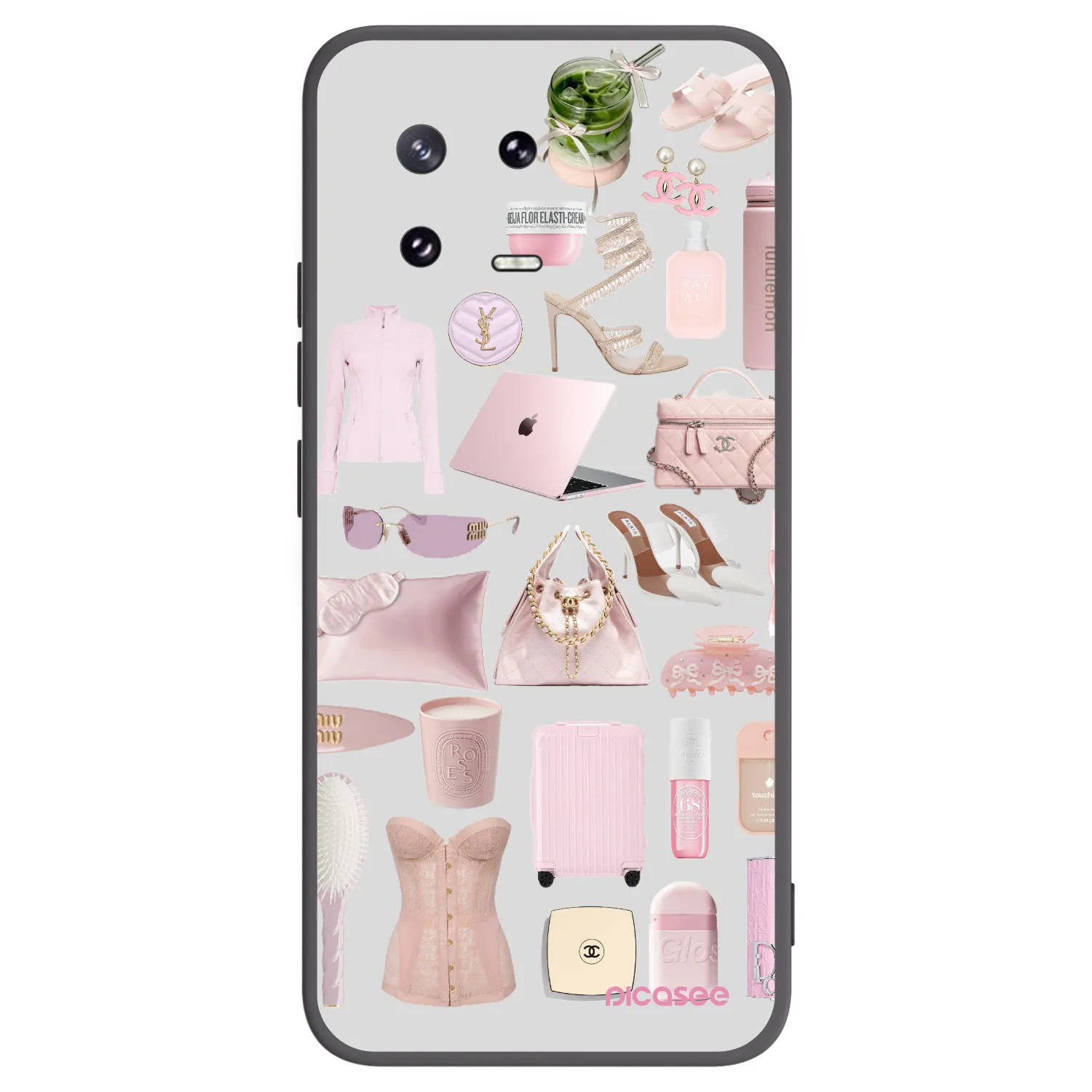 Silikónový čierny obal pre Xiaomi 13 Pro - Glam Babe