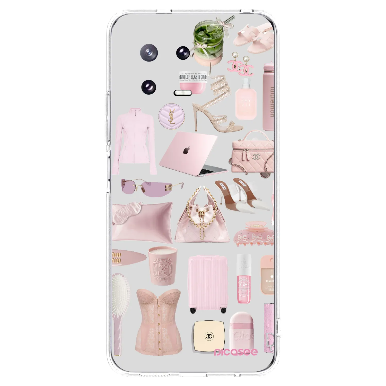 Silikónový prehľadný obal pre Xiaomi 13 Pro - Glam Babe