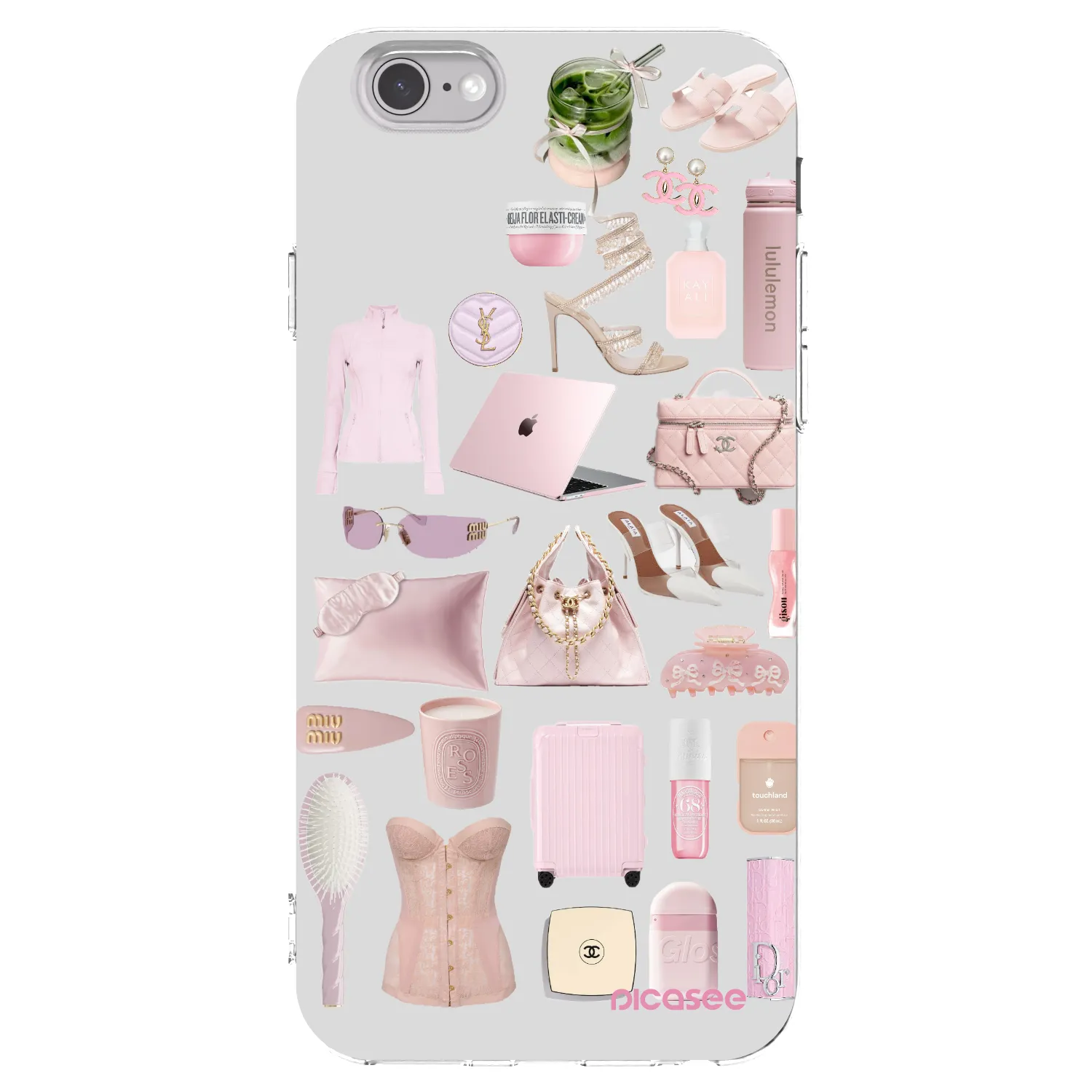 Silikónový prehľadný obal pre Apple iPhone 6/6S - Glam Babe