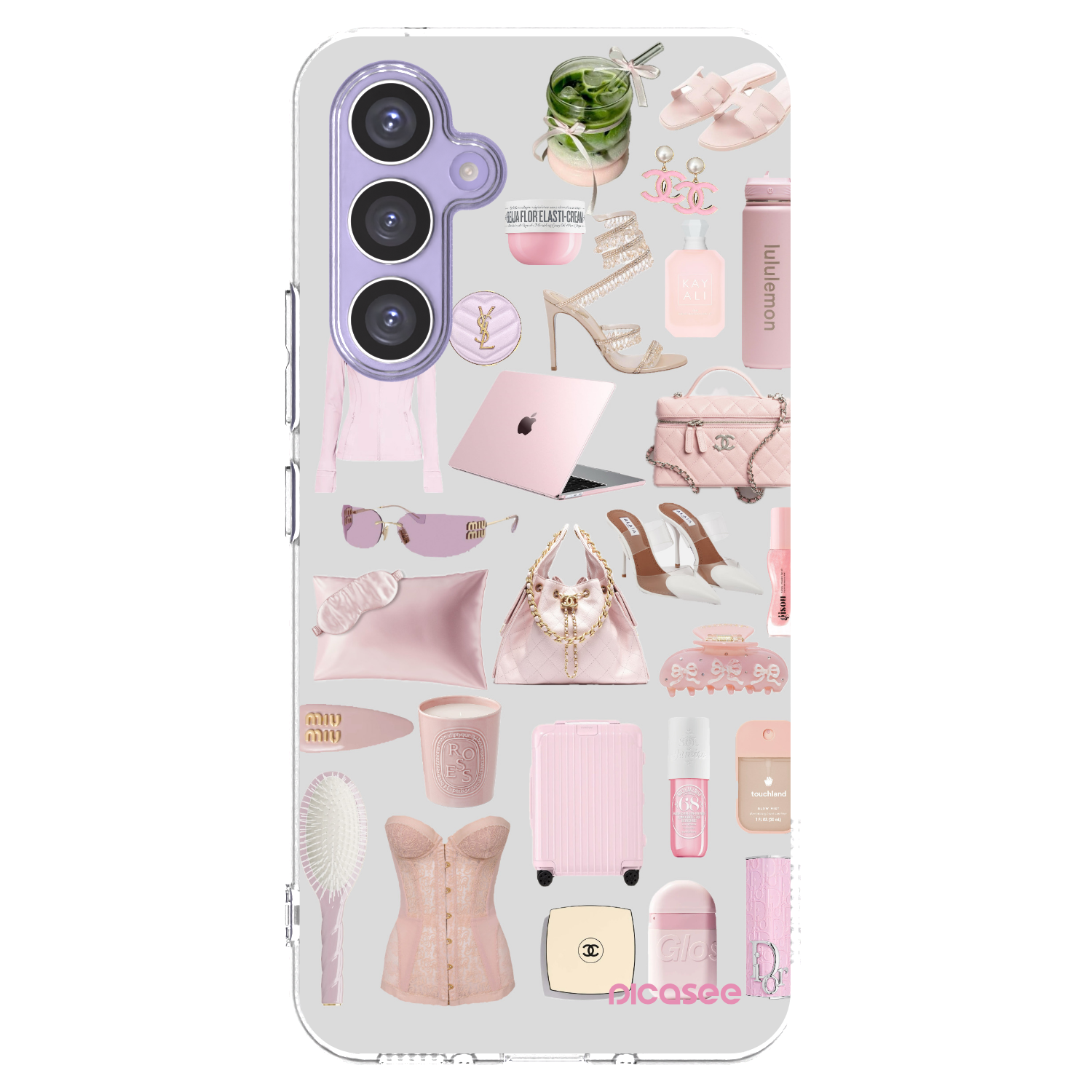 Picasee silikónový prehľadný obal pre Samsung Galaxy A54 5G A546B - Glam Babe
