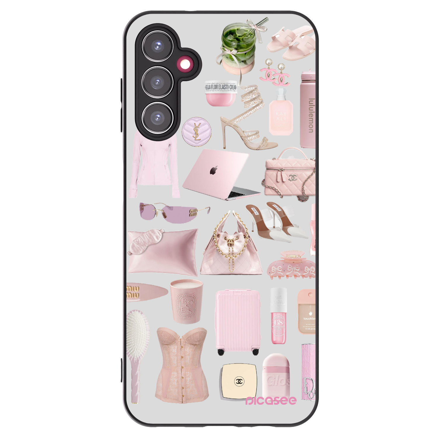 Picasee silikónový čierny obal pre Samsung Galaxy A14 5G A146P - Glam Babe