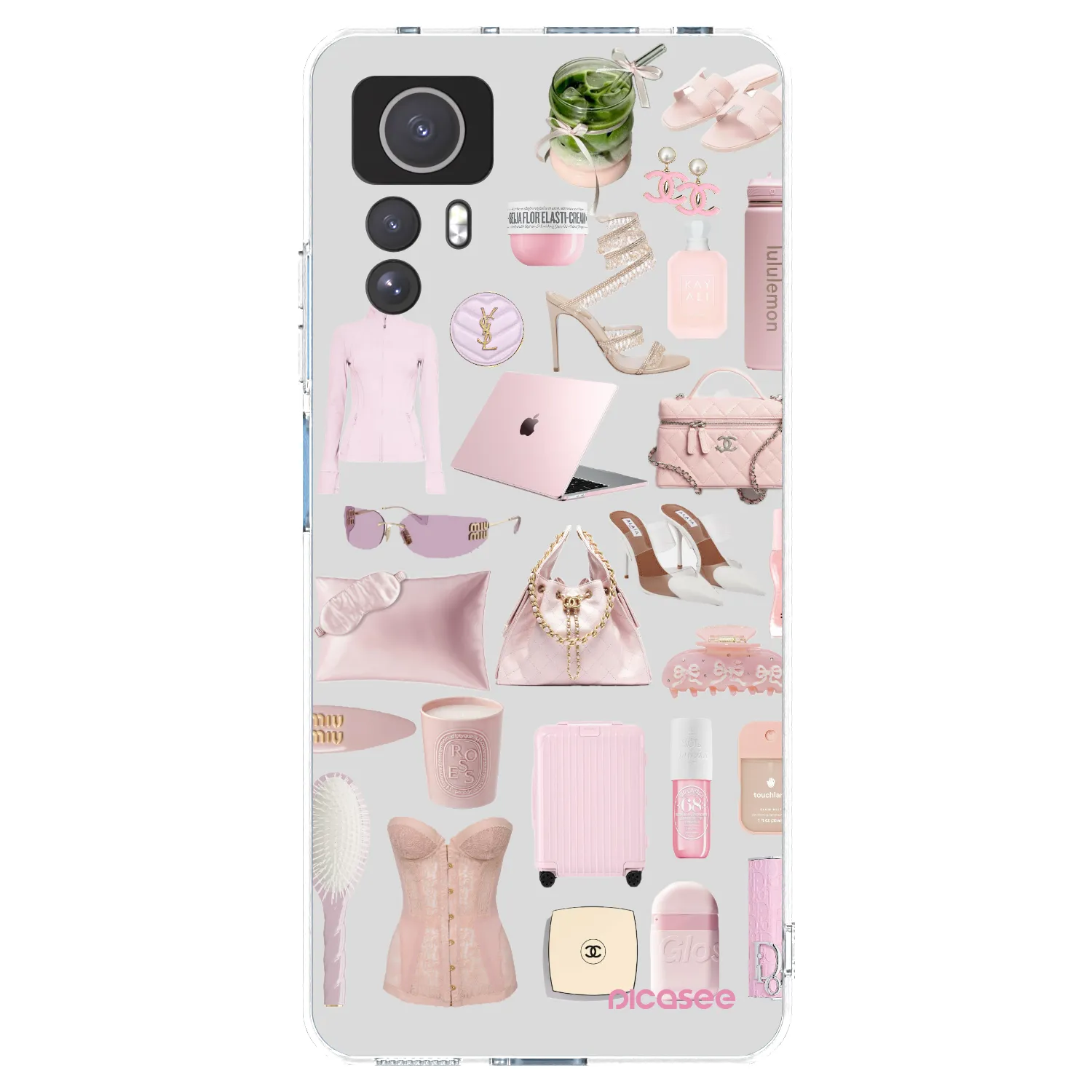 Picasee silikónový prehľadný obal pre Xiaomi Redmi Note 12S - Glam Babe