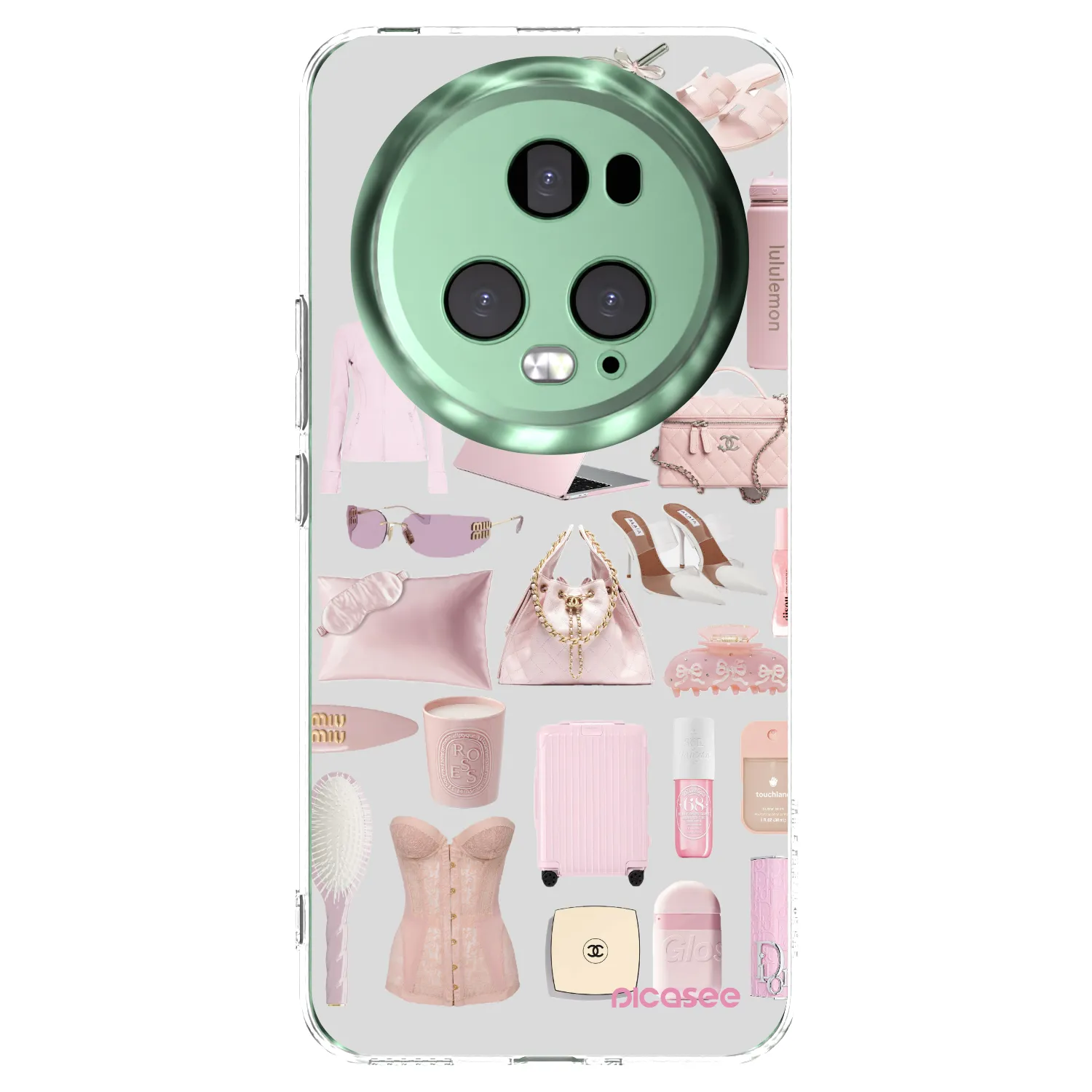 Picasee silikónový prehľadný obal pre Honor Magic5 Pro - Glam Babe