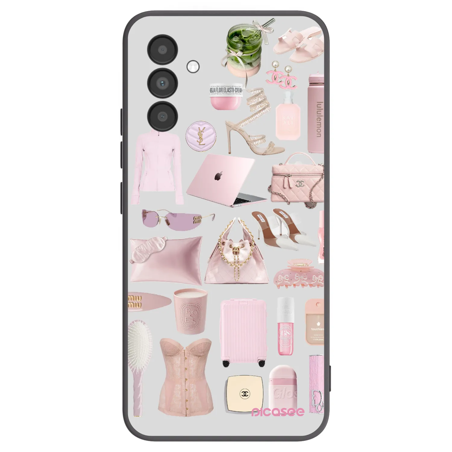 Picasee silikónový čierny obal pre Samsung Galaxy A04s A047F - Glam Babe