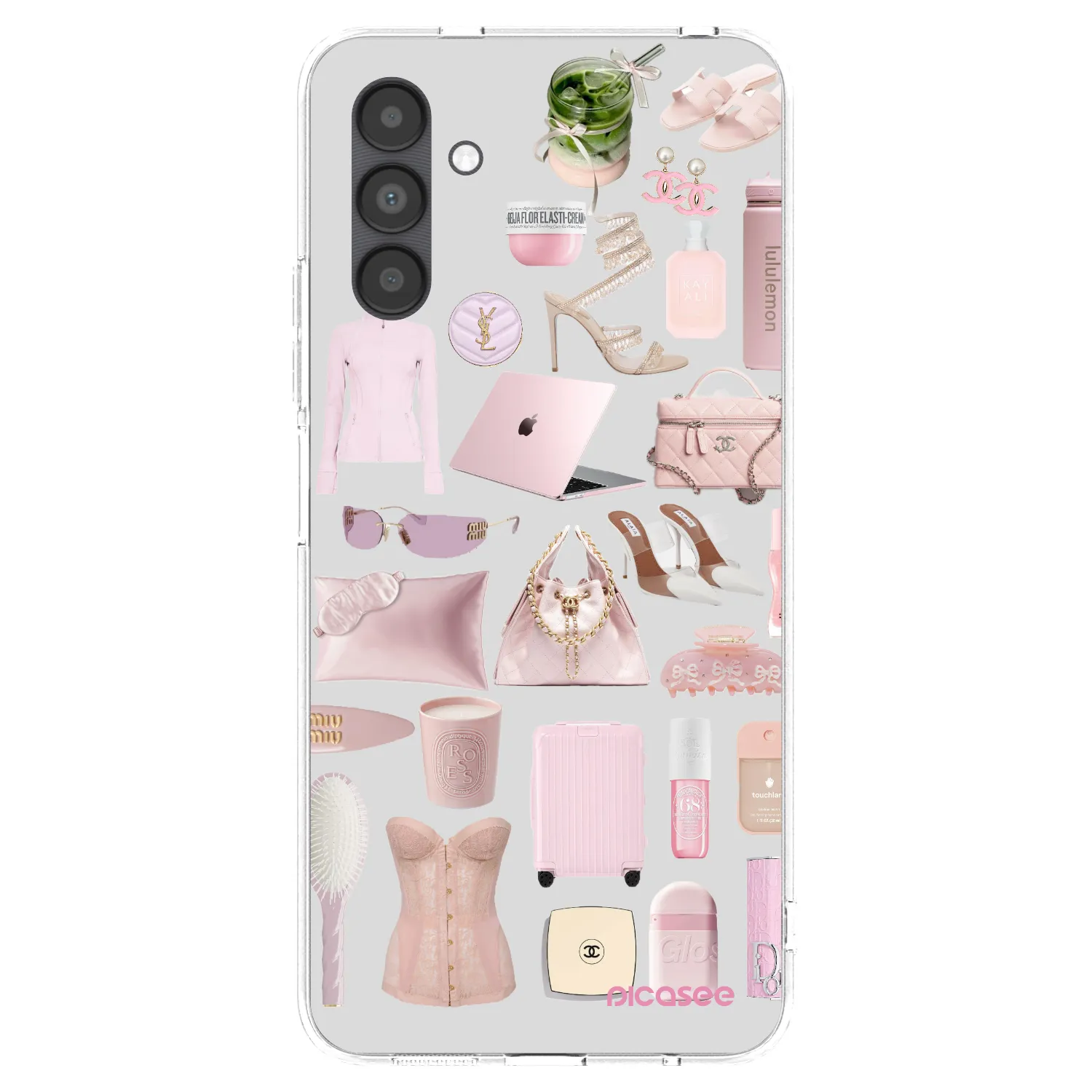 Picasee silikónový prehľadný obal pre Samsung Galaxy A04s A047F - Glam Babe