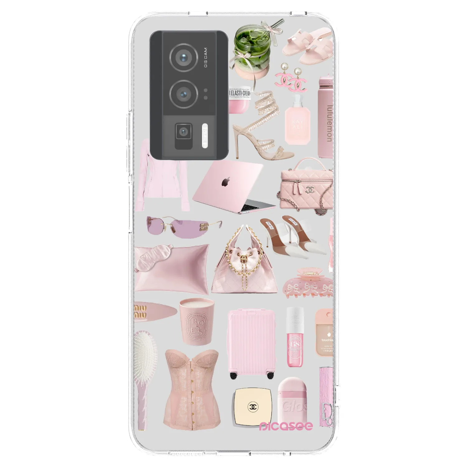 Picasee silikónový prehľadný obal pre Xiaomi Poco F5 Pro 5G - Glam Babe