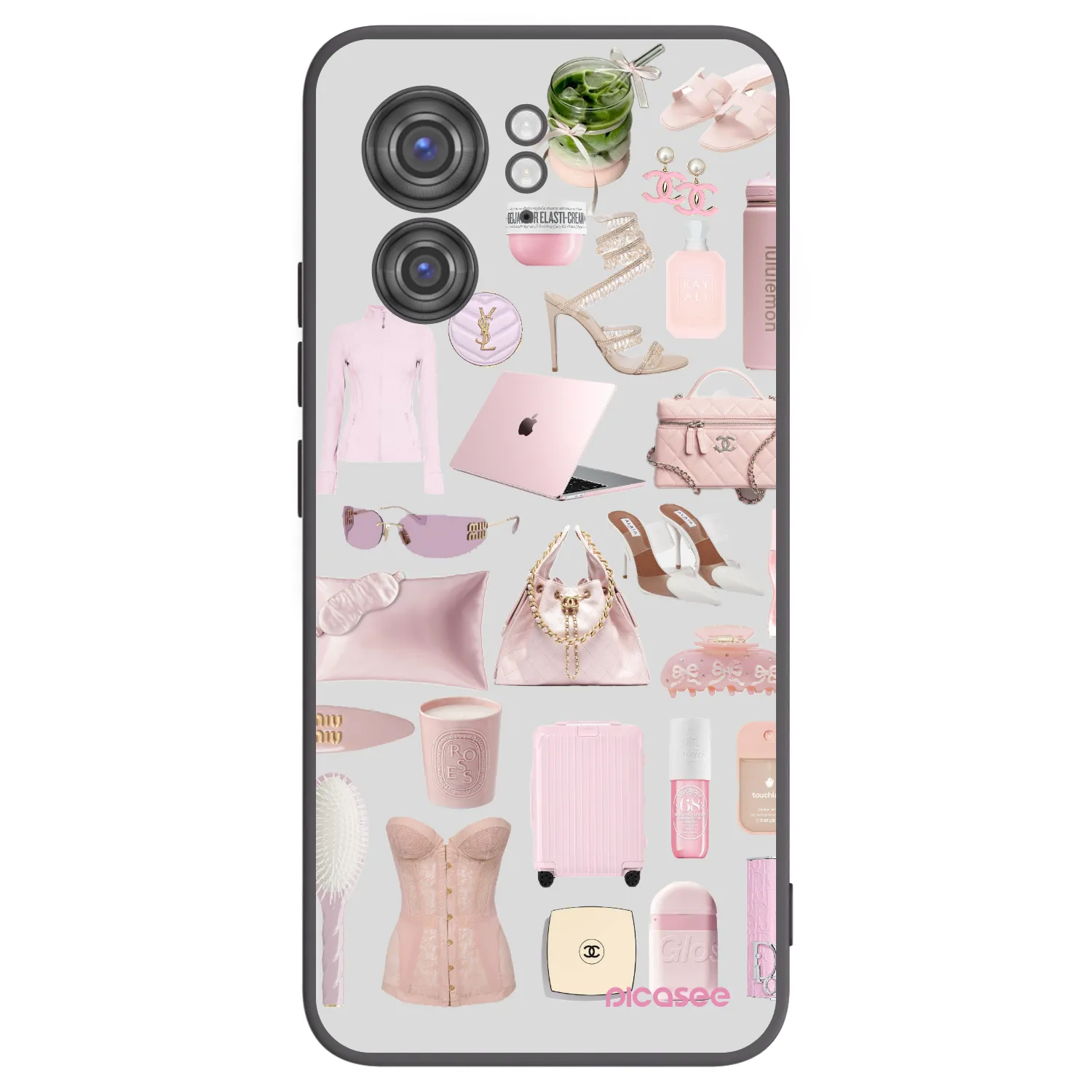 Picasee silikónový čierny obal pre Motorola Edge 40 - Glam Babe