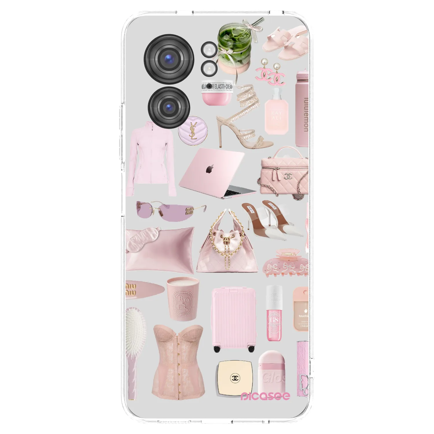 Picasee silikónový prehľadný obal pre Motorola Edge 40 - Glam Babe