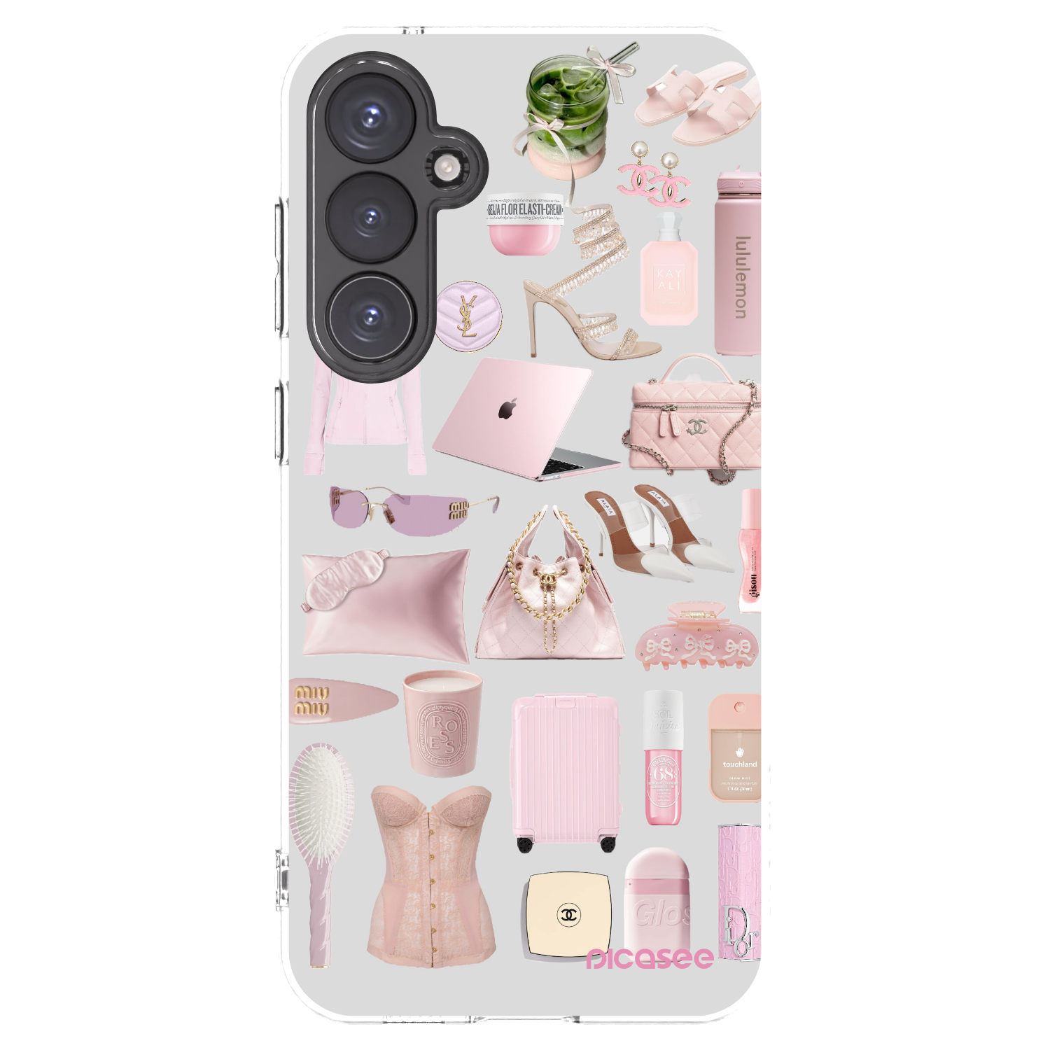 Picasee silikónový prehľadný obal pre Samsung Galaxy S23 FE S711B - Glam Babe