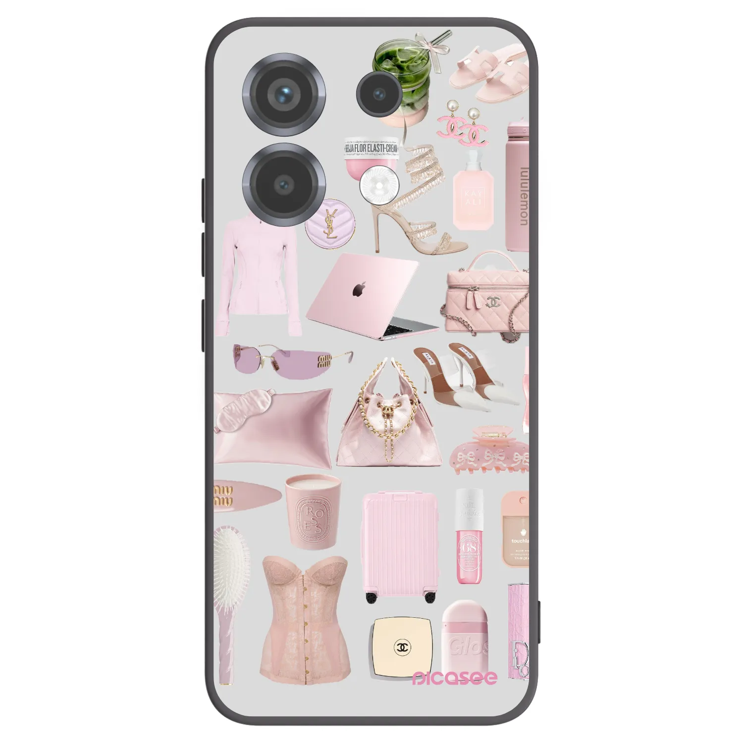 Picasee silikónový čierny obal pre Xiaomi Poco X6 - Glam Babe