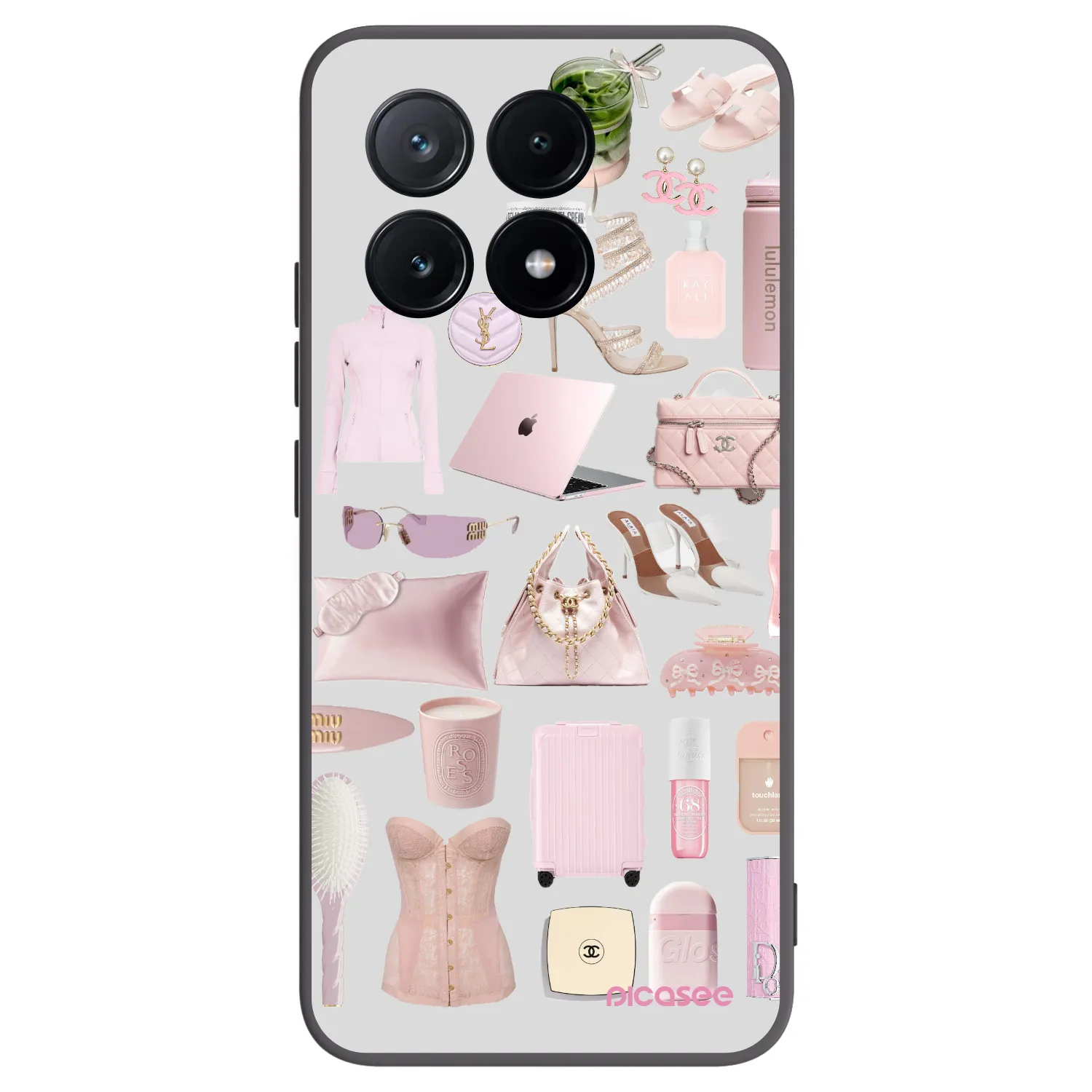 Silikónový čierny obal pre Xiaomi Poco X6 Pro - Glam Babe