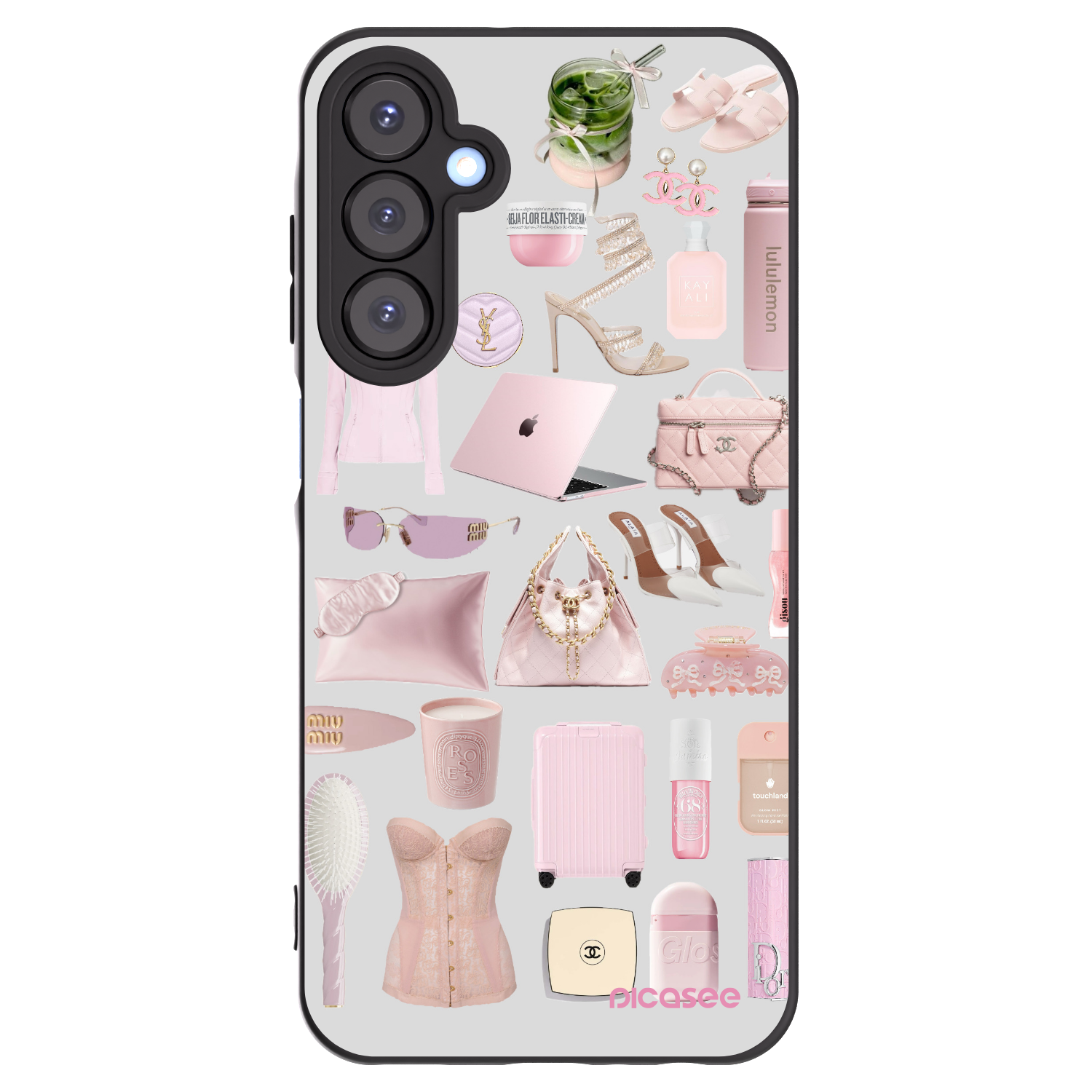 Picasee silikónový čierny obal pre Samsung Galaxy A25 A256B 5G - Glam Babe