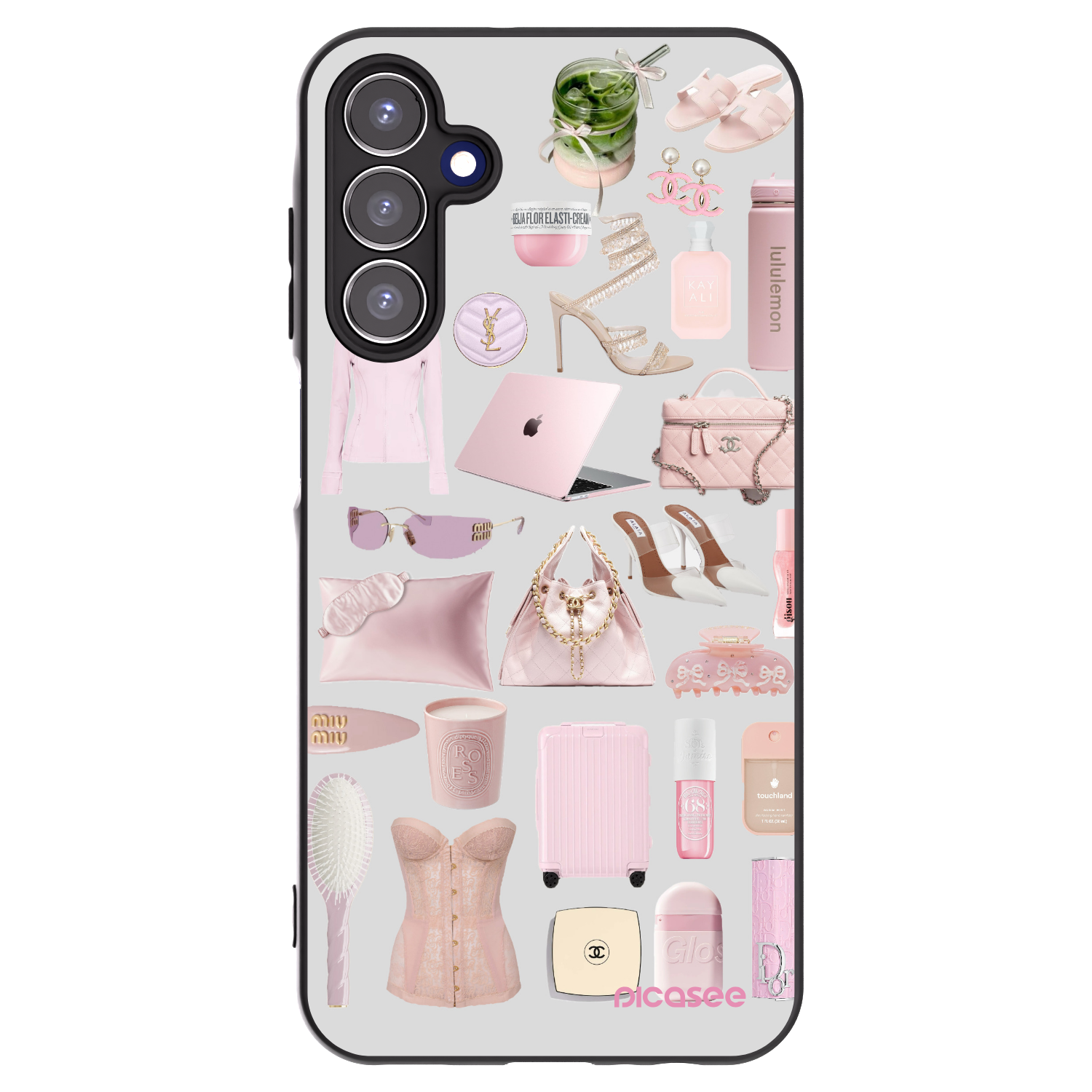 Picasee silikónový čierny obal pre Samsung Galaxy A15 A155F 4G - Glam Babe
