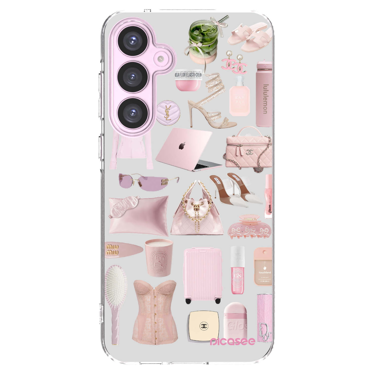 Picasee silikónový prehľadný obal pre Samsung Galaxy A55 5G A556B - Glam Babe