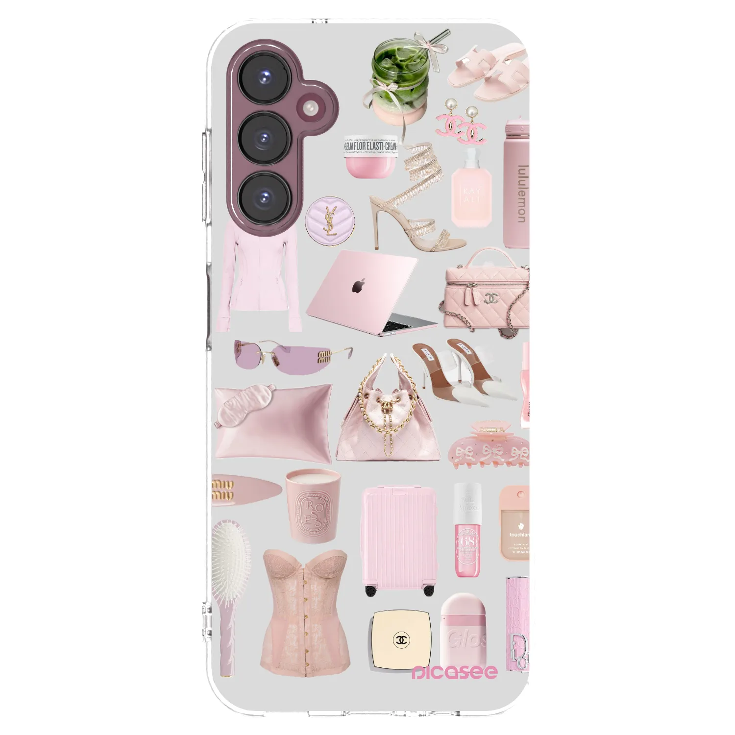 Picasee silikónový prehľadný obal pre Samsung Galaxy A05s A057G - Glam Babe