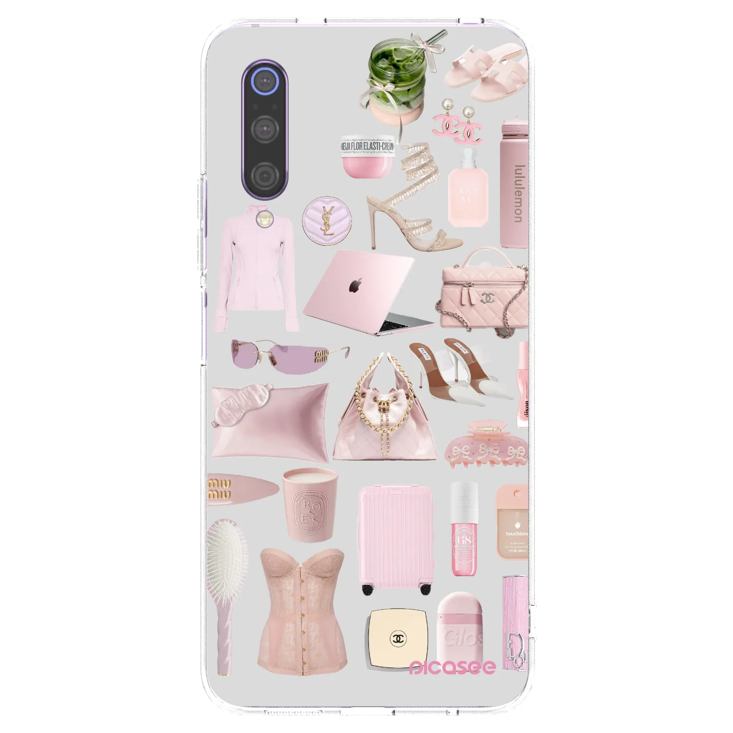 Picasee silikónový prehľadný obal pre Xiaomi Mi 9 - Glam Babe