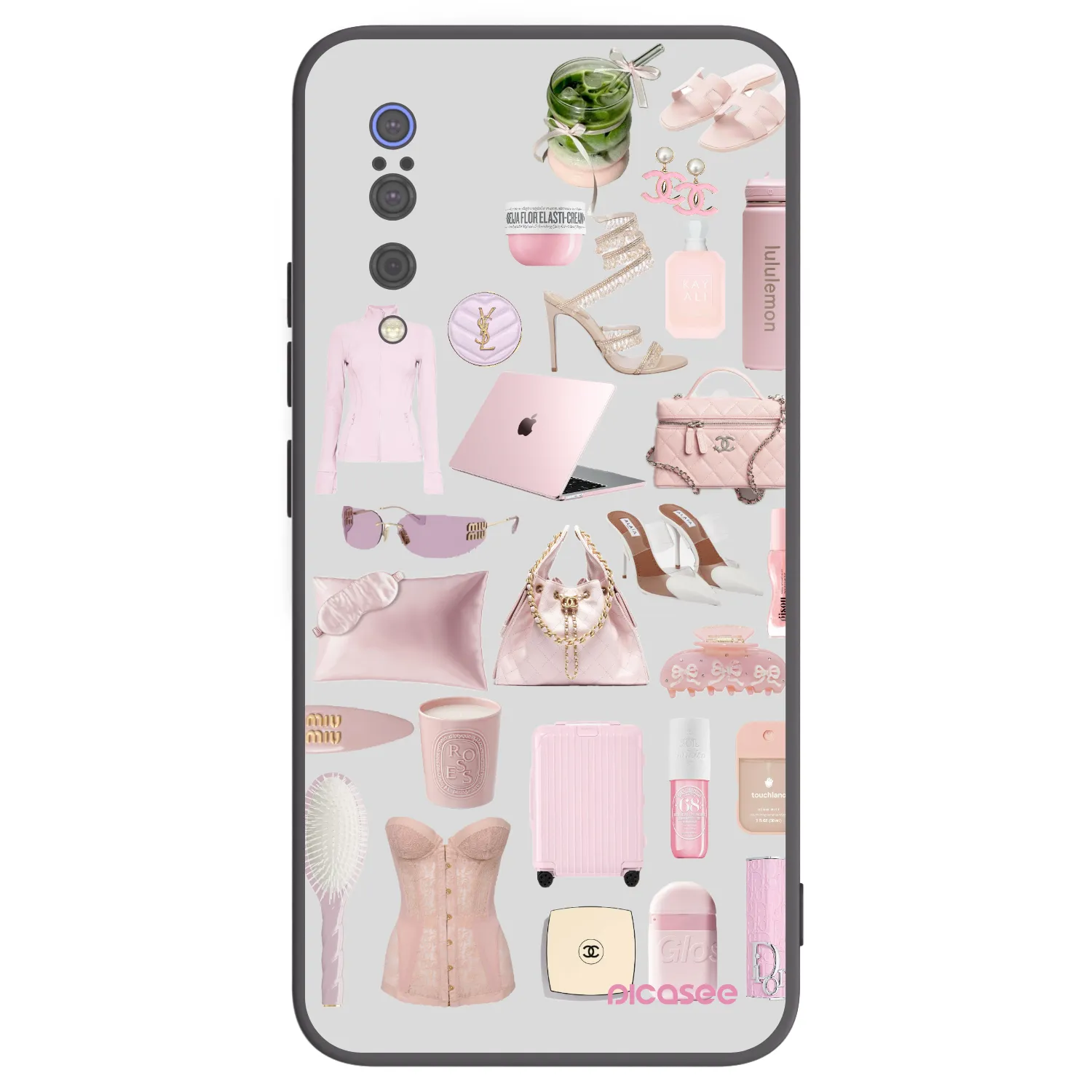 Picasee silikónový čierny obal pre Xiaomi Mi 9 - Glam Babe