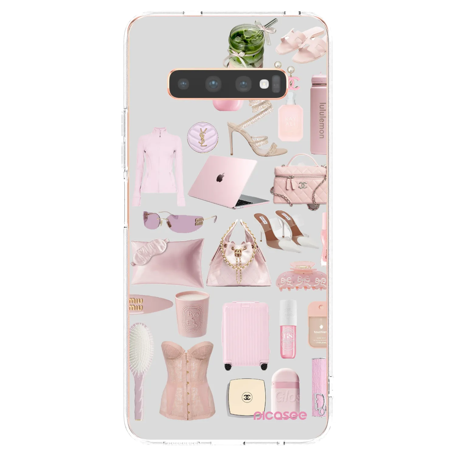 Picasee silikónový prehľadný obal pre Samsung Galaxy S10 Plus G975 - Glam Babe