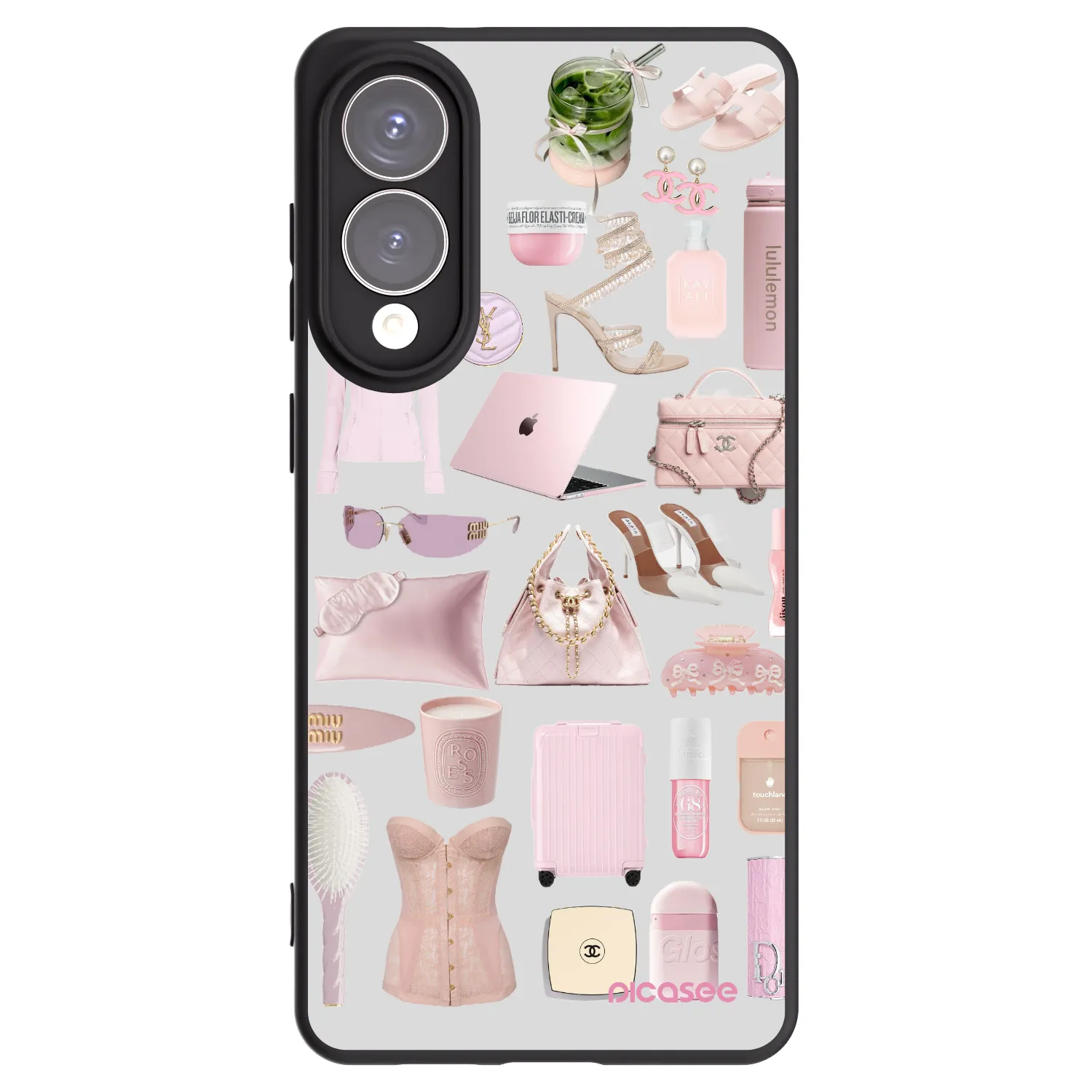 Picasee silikónový čierny obal pre Samsung Galaxy S25 Edge 5G - Glam Babe
