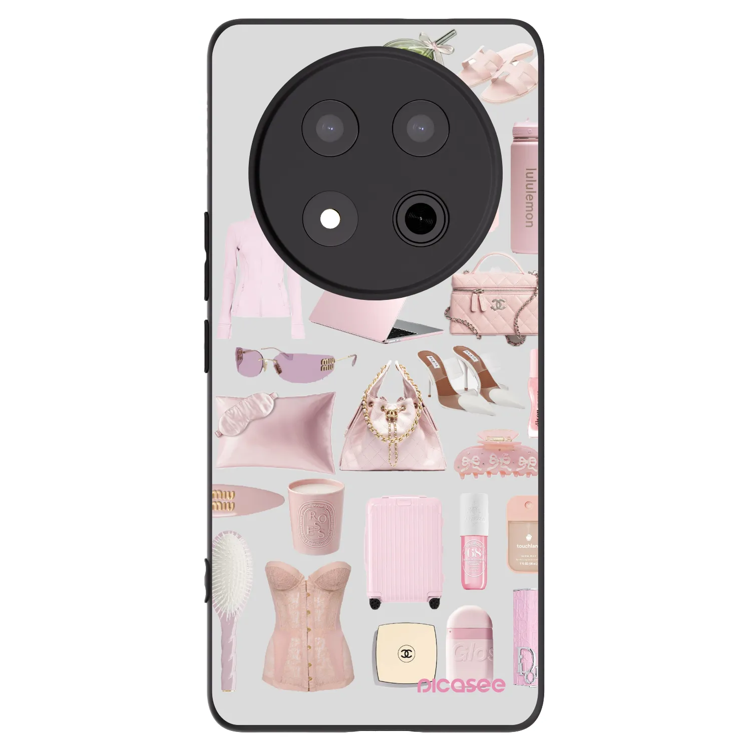 Picasee silikónový čierny obal pre Honor Magic7 Lite 5G - Glam Babe