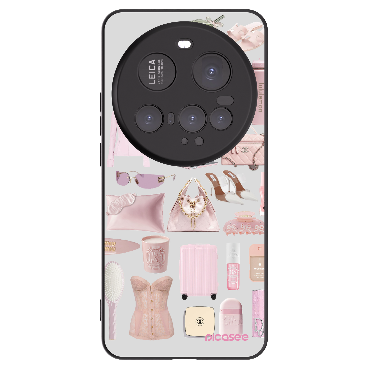 Picasee silikónový čierny obal pre Xiaomi 15 Ultra - Glam Babe