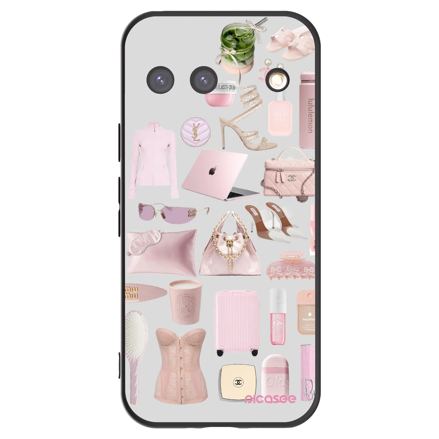 Picasee silikónový čierny obal pre Google Pixel 9 - Glam Babe