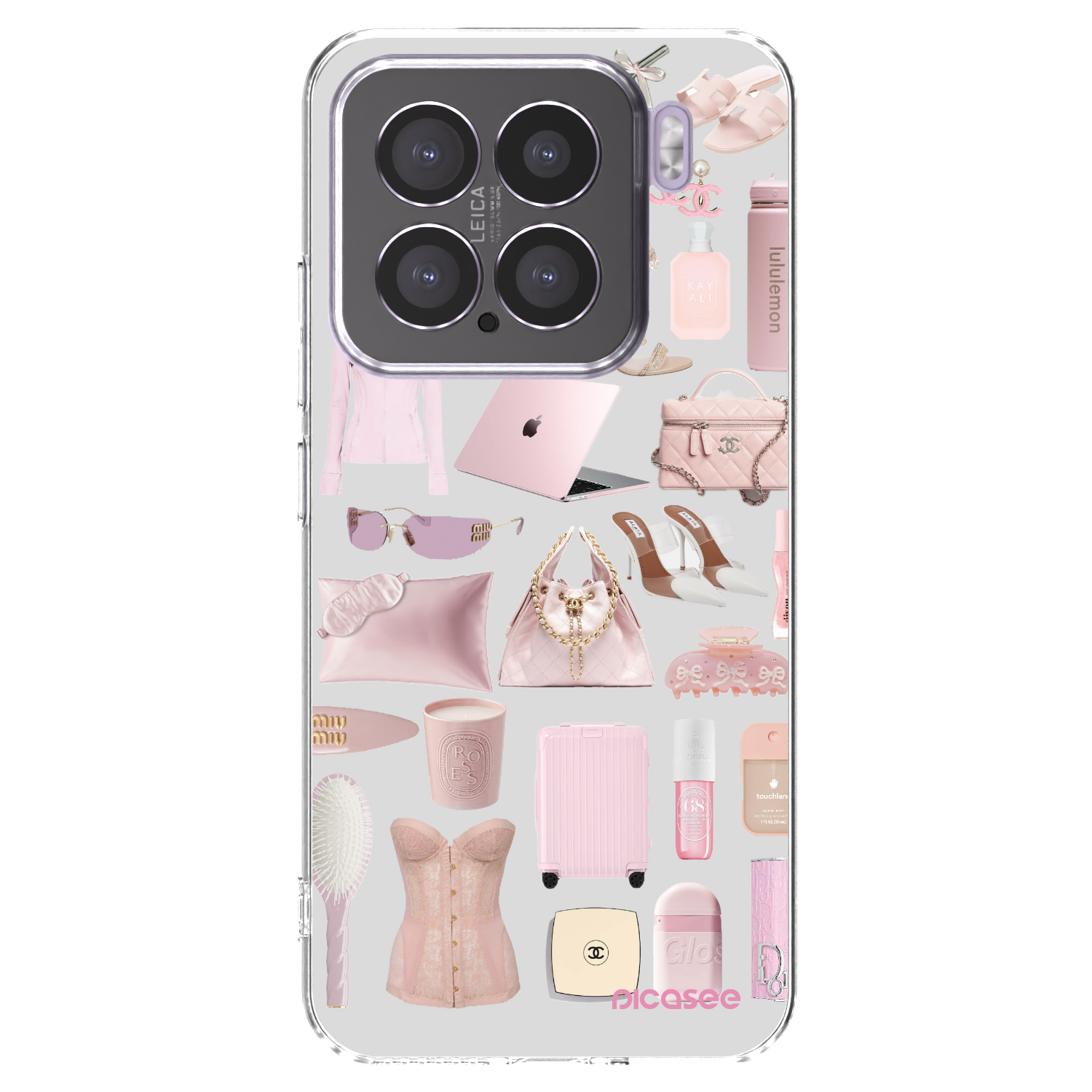 Silikónový prehľadný obal pre Xiaomi 15 - Glam Babe
