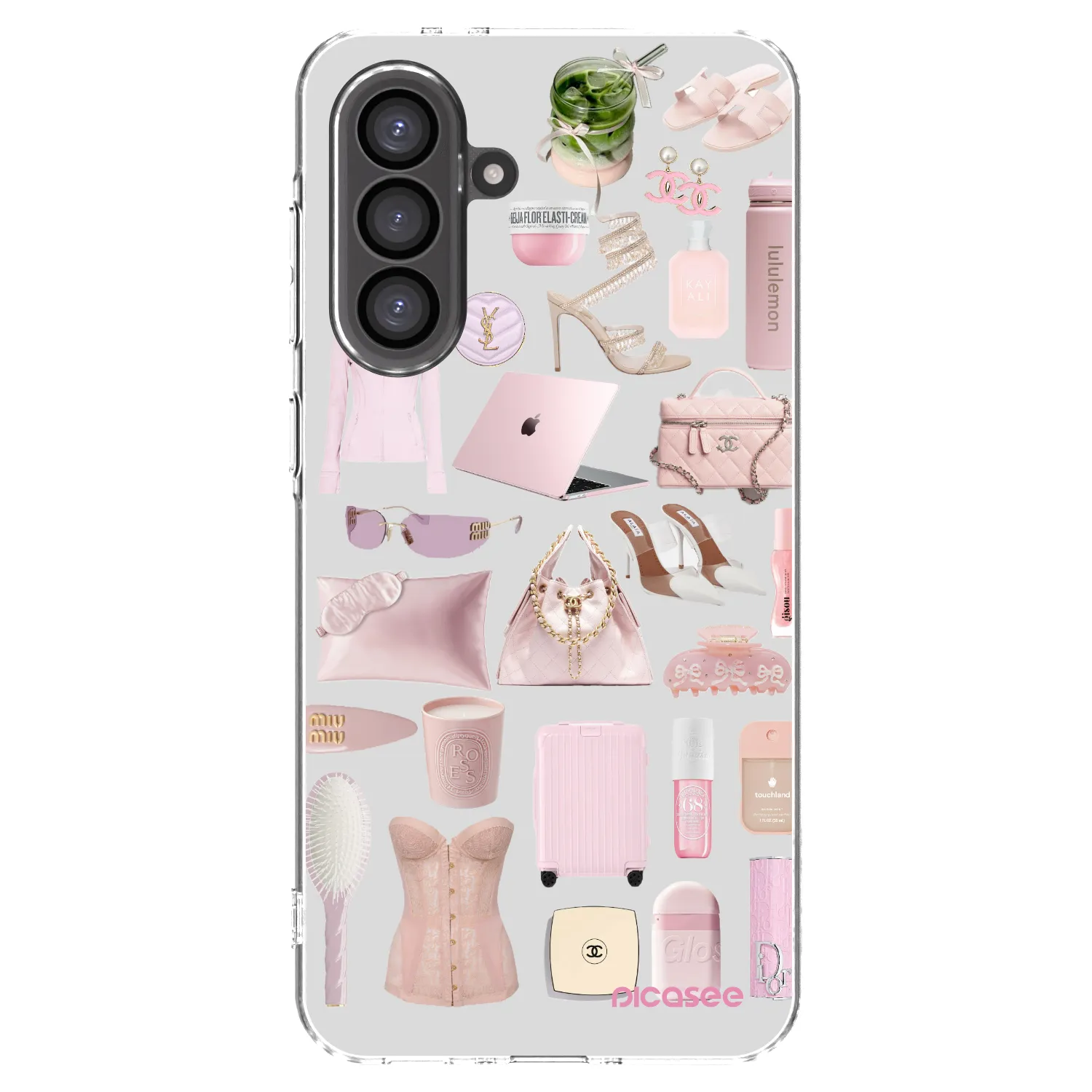 Picasee silikónový prehľadný obal pre Samsung Galaxy A56 5G A566B - Glam Babe