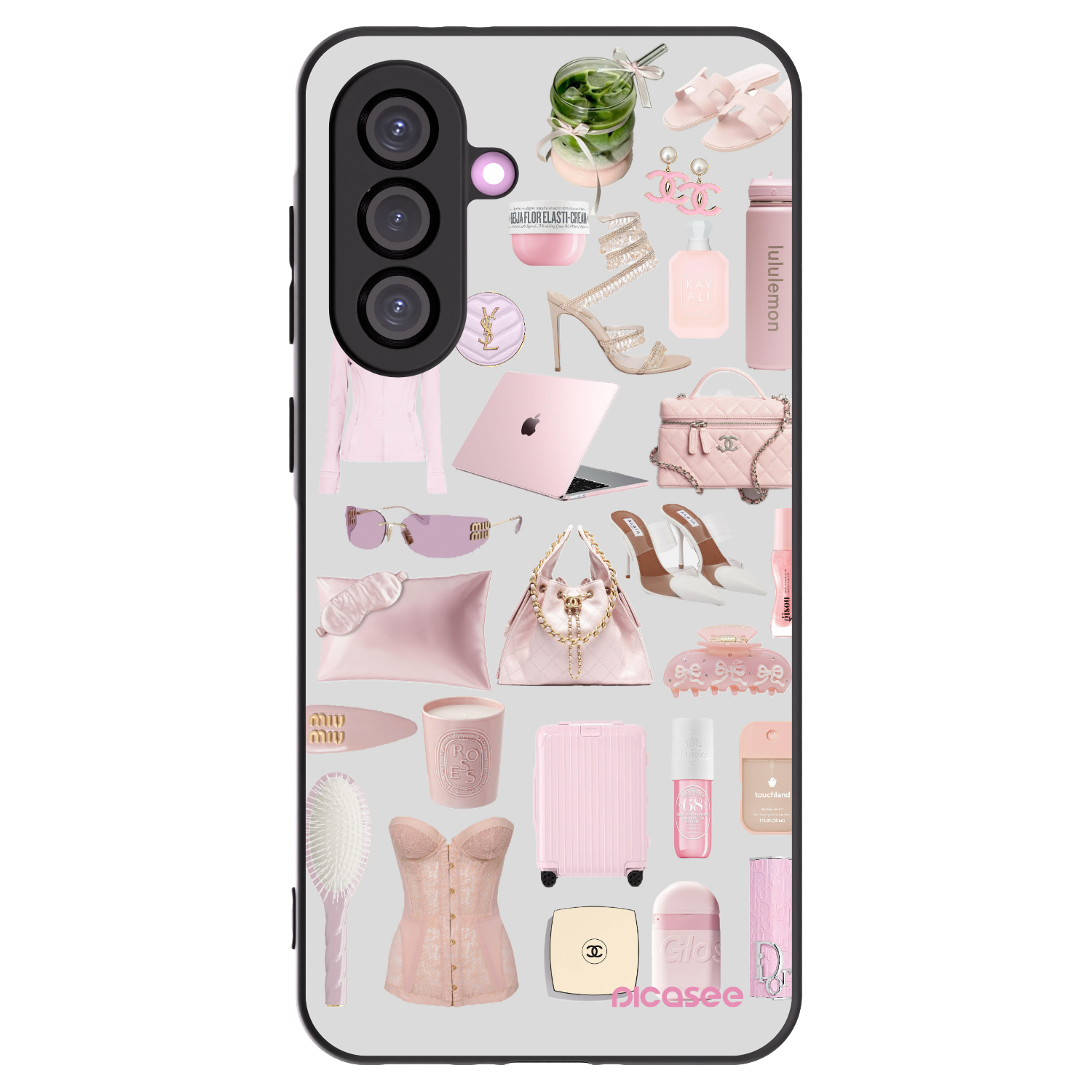Picasee silikónový čierny obal pre Samsung Galaxy A36 5G - Glam Babe