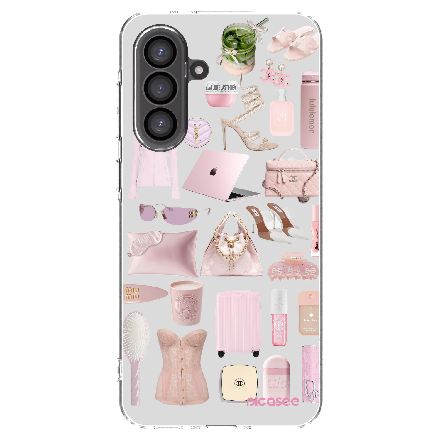 Picasee silikónový prehľadný obal pre Samsung Galaxy A36 5G - Glam Babe