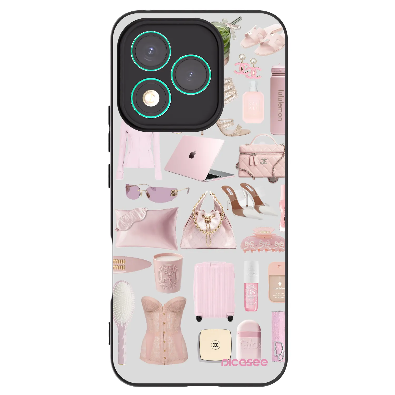Picasee silikónový čierny obal pre Honor 400 Lite 5G - Glam Babe