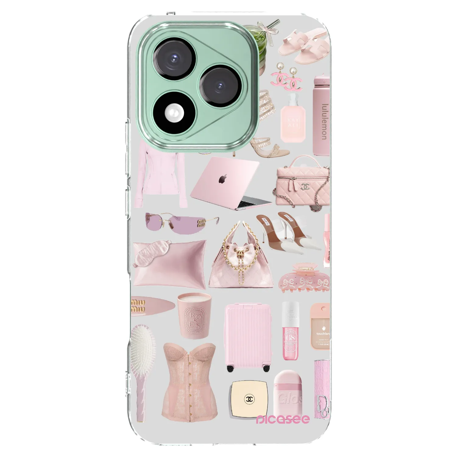 Picasee silikónový prehľadný obal pre Honor 400 Lite 5G - Glam Babe
