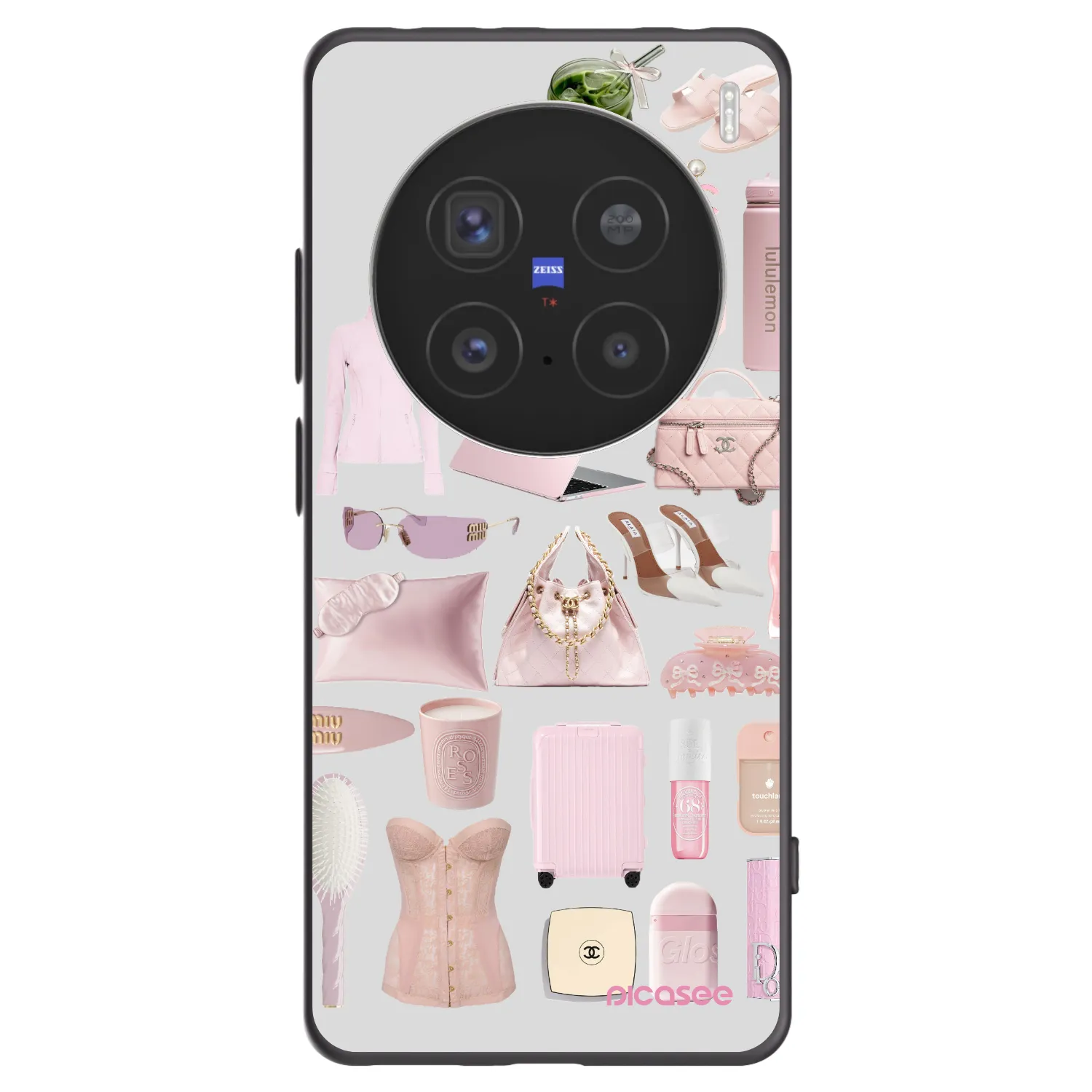 Picasee silikónový čierny obal pre Vivo X200 Pro - Glam Babe