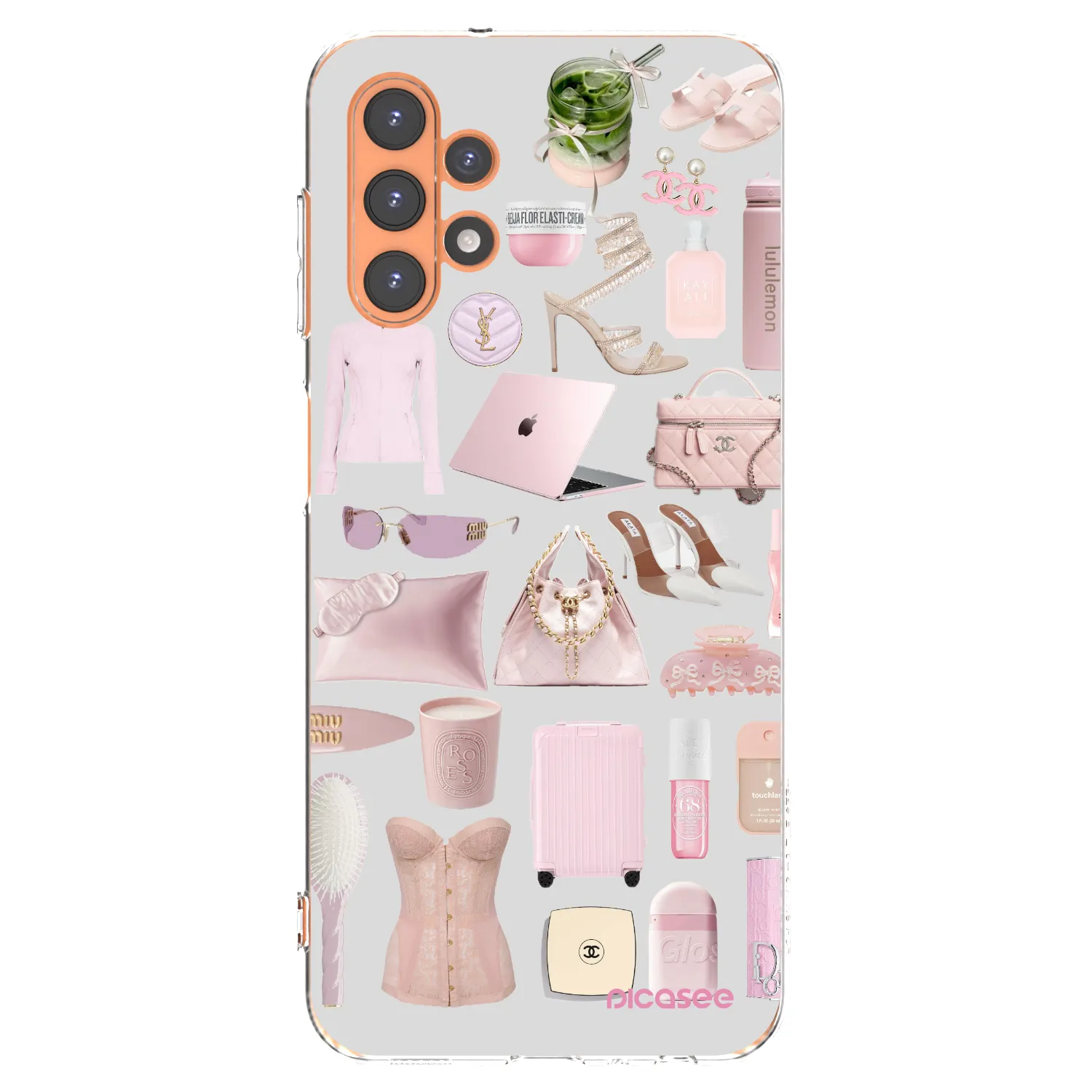 Picasee silikónový prehľadný obal pre Samsung Galaxy A13 5G - Glam Babe