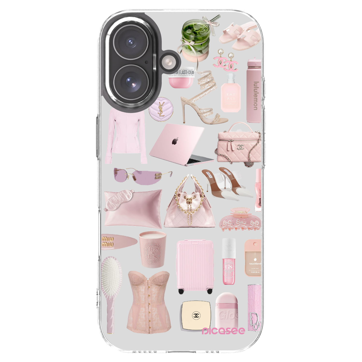 Picasee silikónový prehľadný obal pre Apple iPhone 17 - Glam Babe