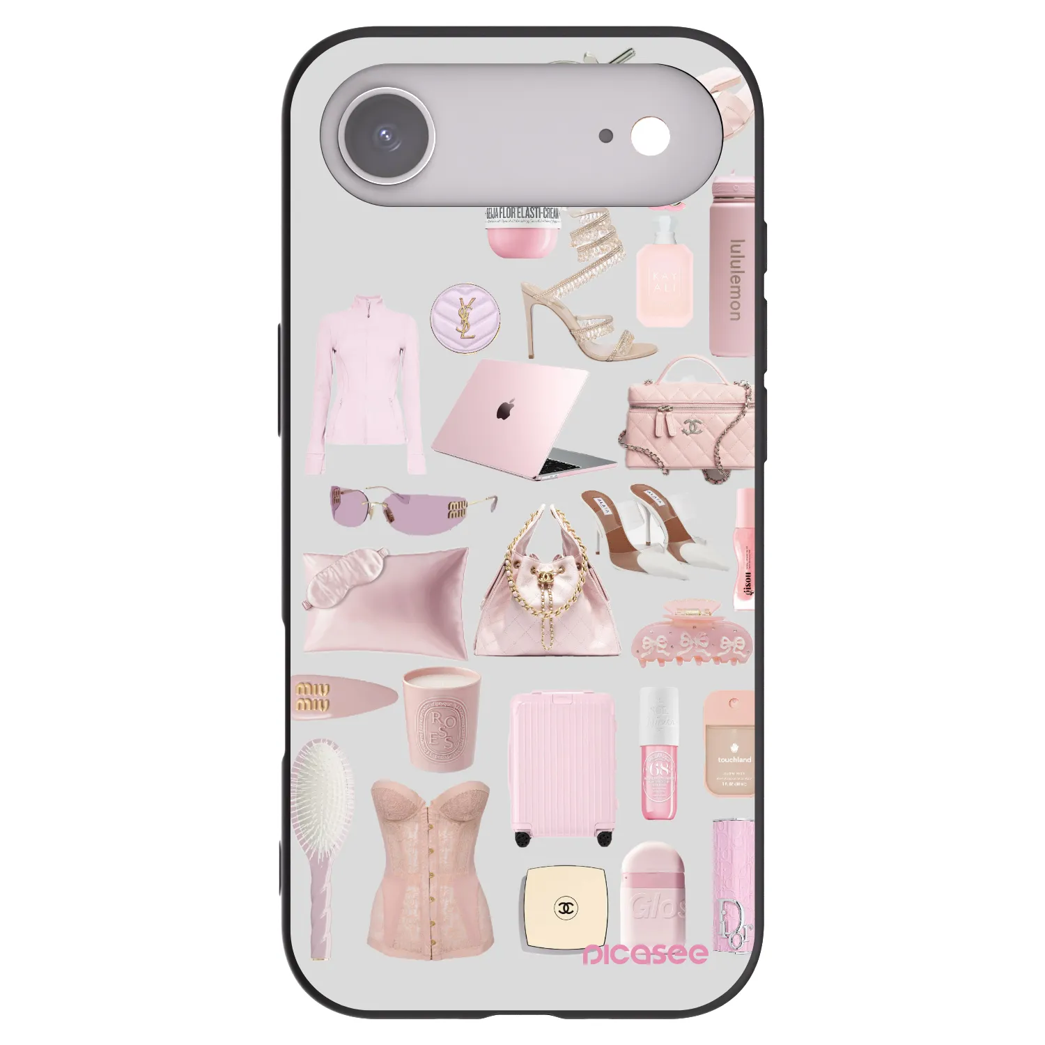 Picasee silikónový čierny obal pre Apple iPhone Air - Glam Babe