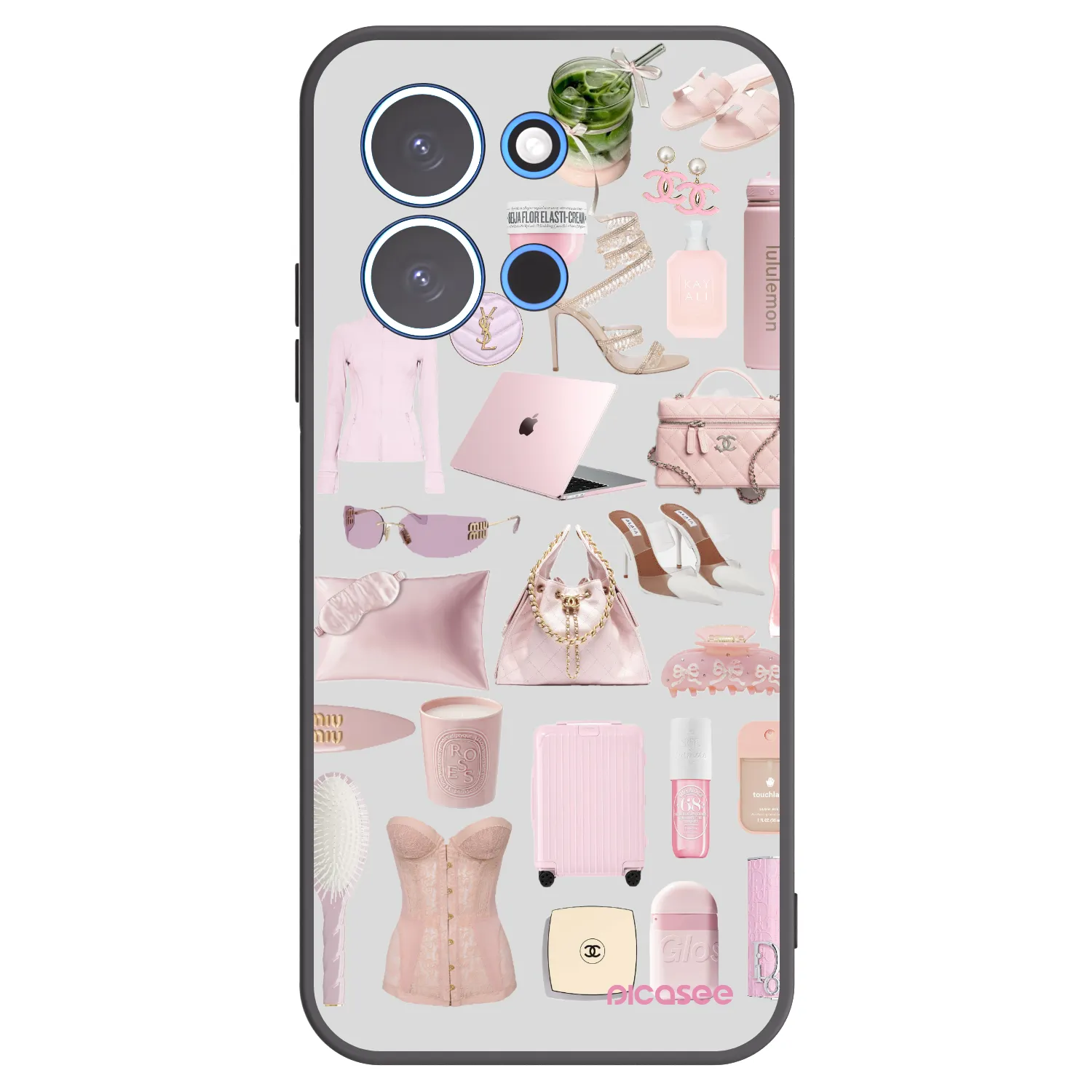 Picasee silikónový čierny obal pre Xiaomi Redmi 15C 4G - Glam Babe