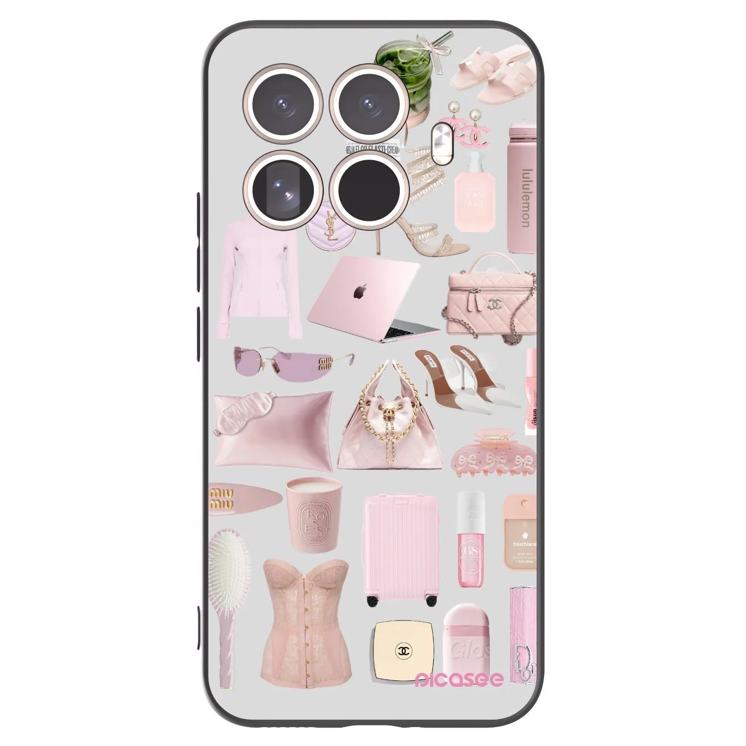 Picasee silikónový čierny obal pre Xiaomi 15T Pro - Glam Babe